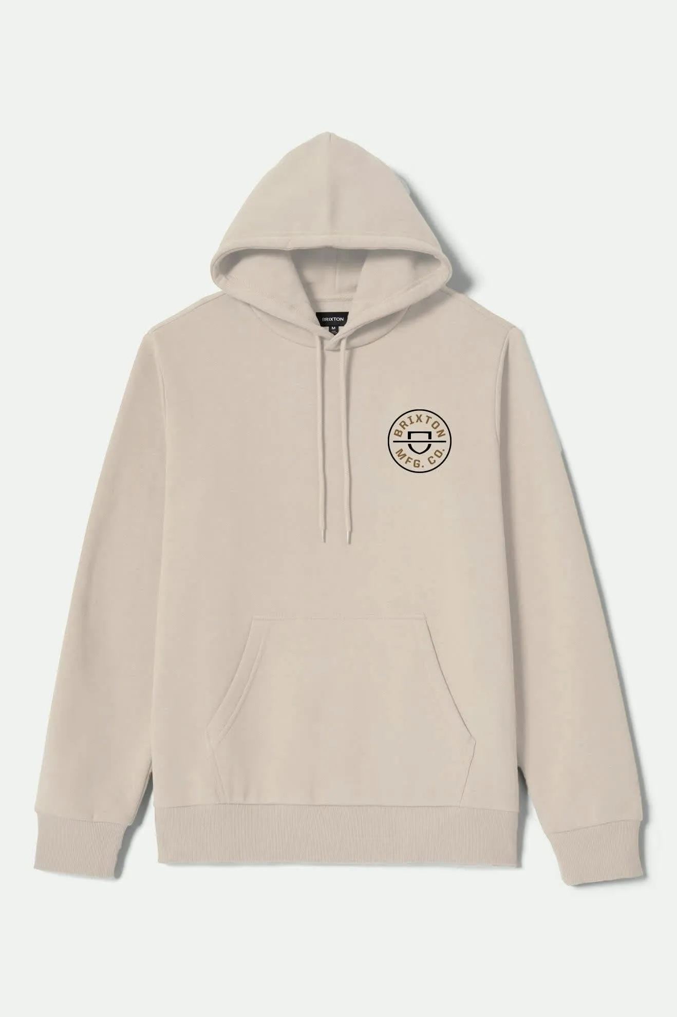Crest Hoodie - Cream/Jet Black/Washed Copper sold by Brixton