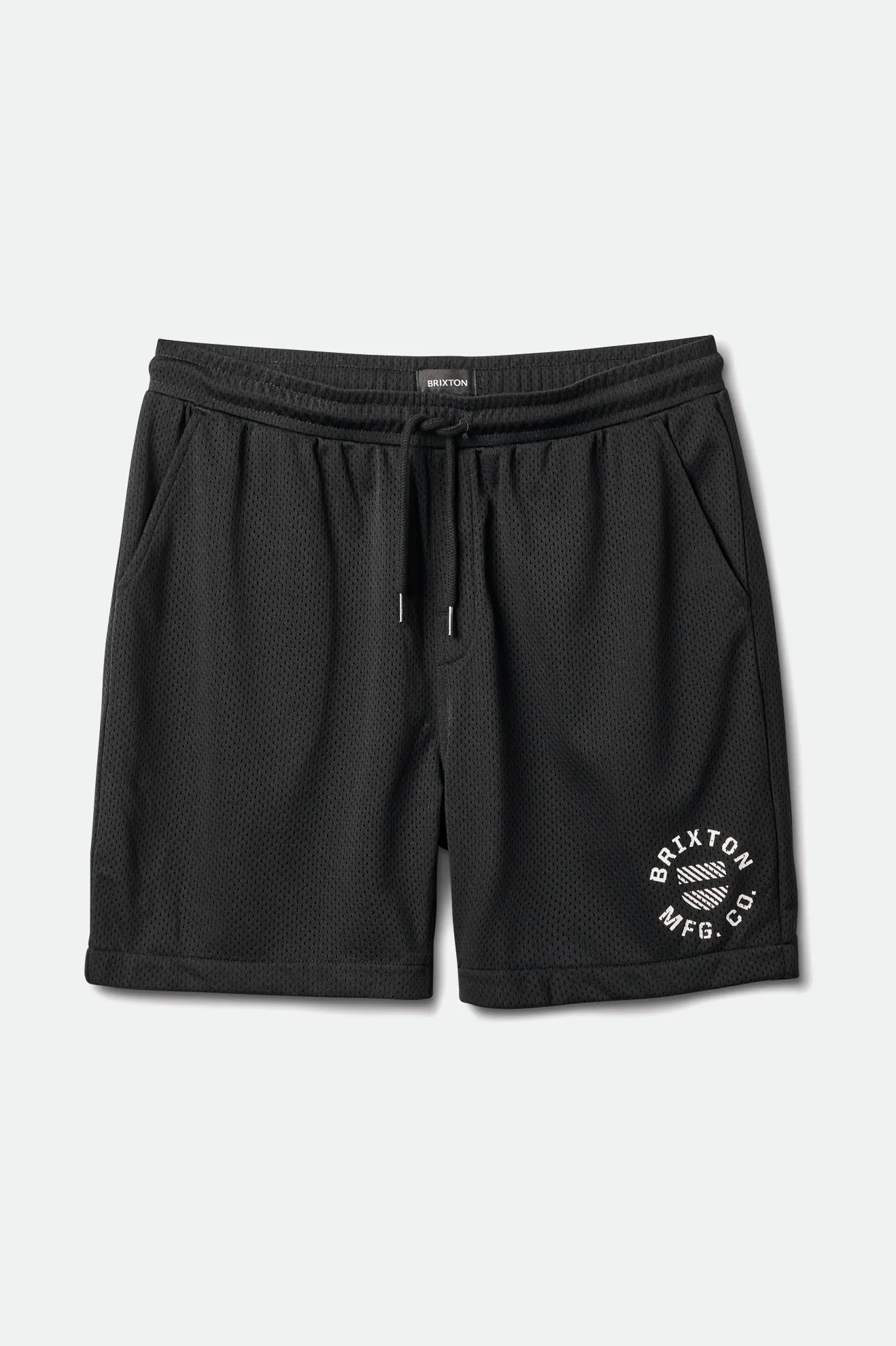 Shield Crest Mesh Short - Black sold by Brixton