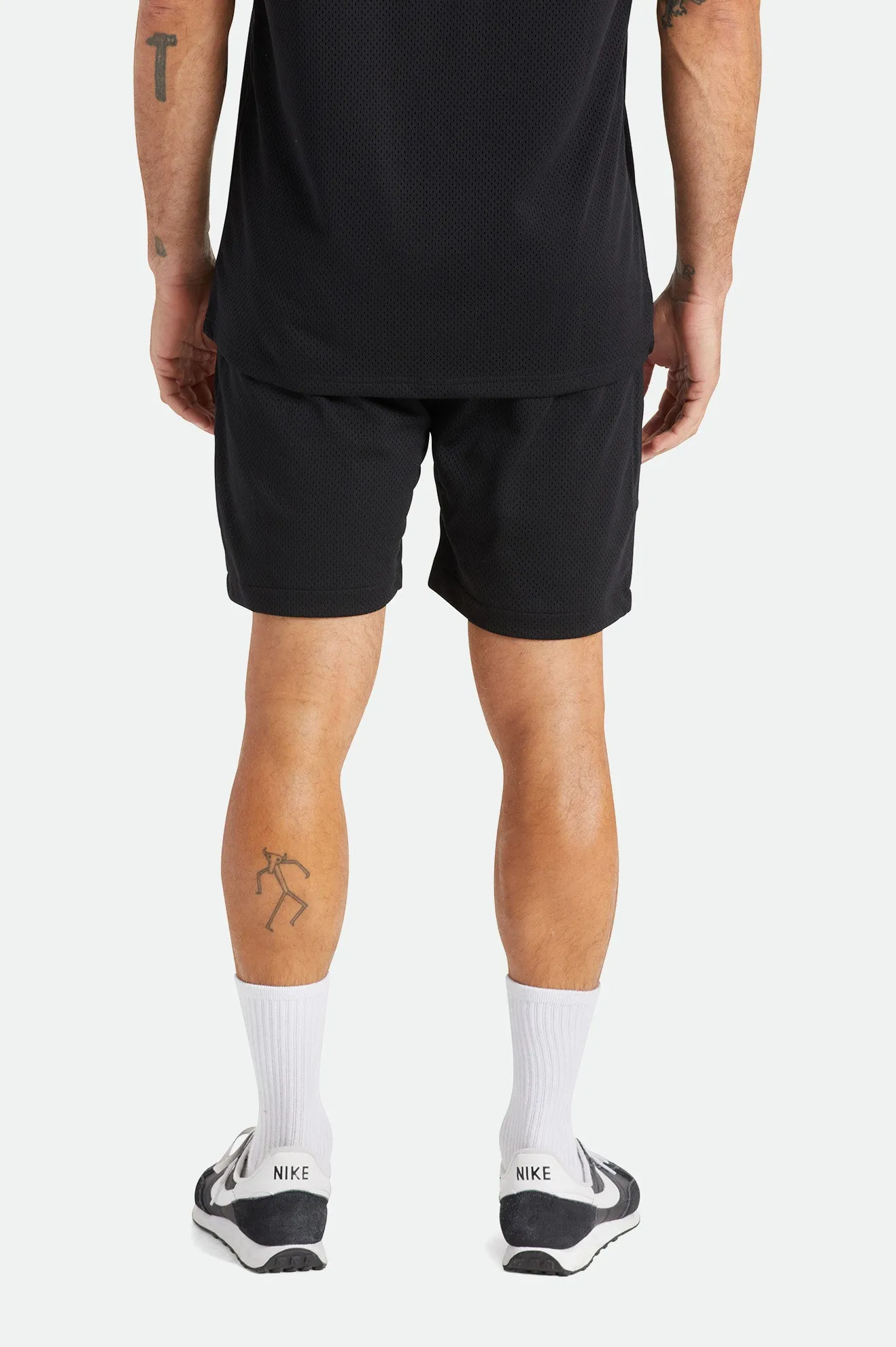 Shield Crest Mesh Short - Black sold by Brixton product image thumbnail 3