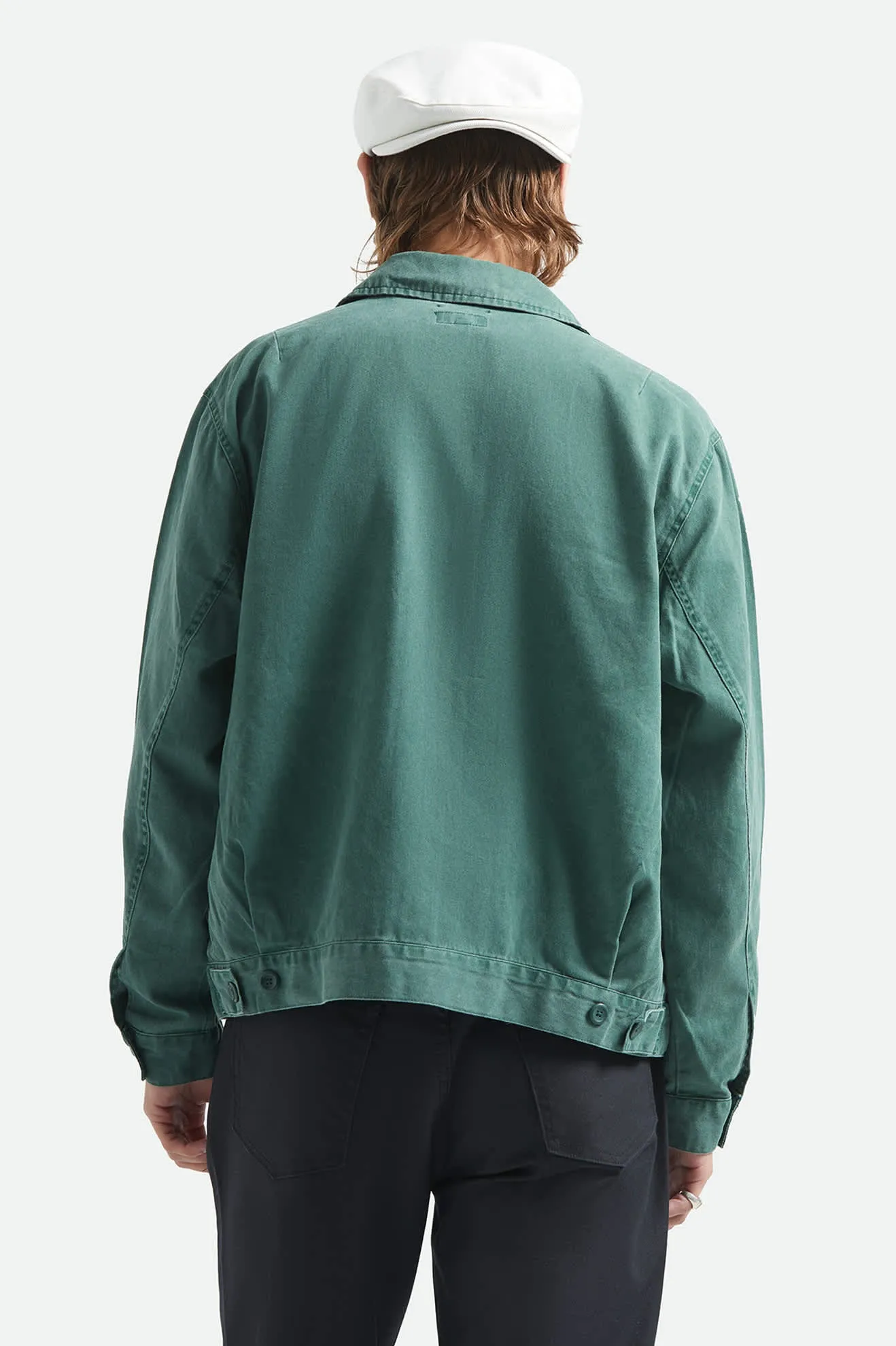 Trademark Lightweight Garage Jacket - Washed Primal Green sold by Brixton product image thumbnail 4