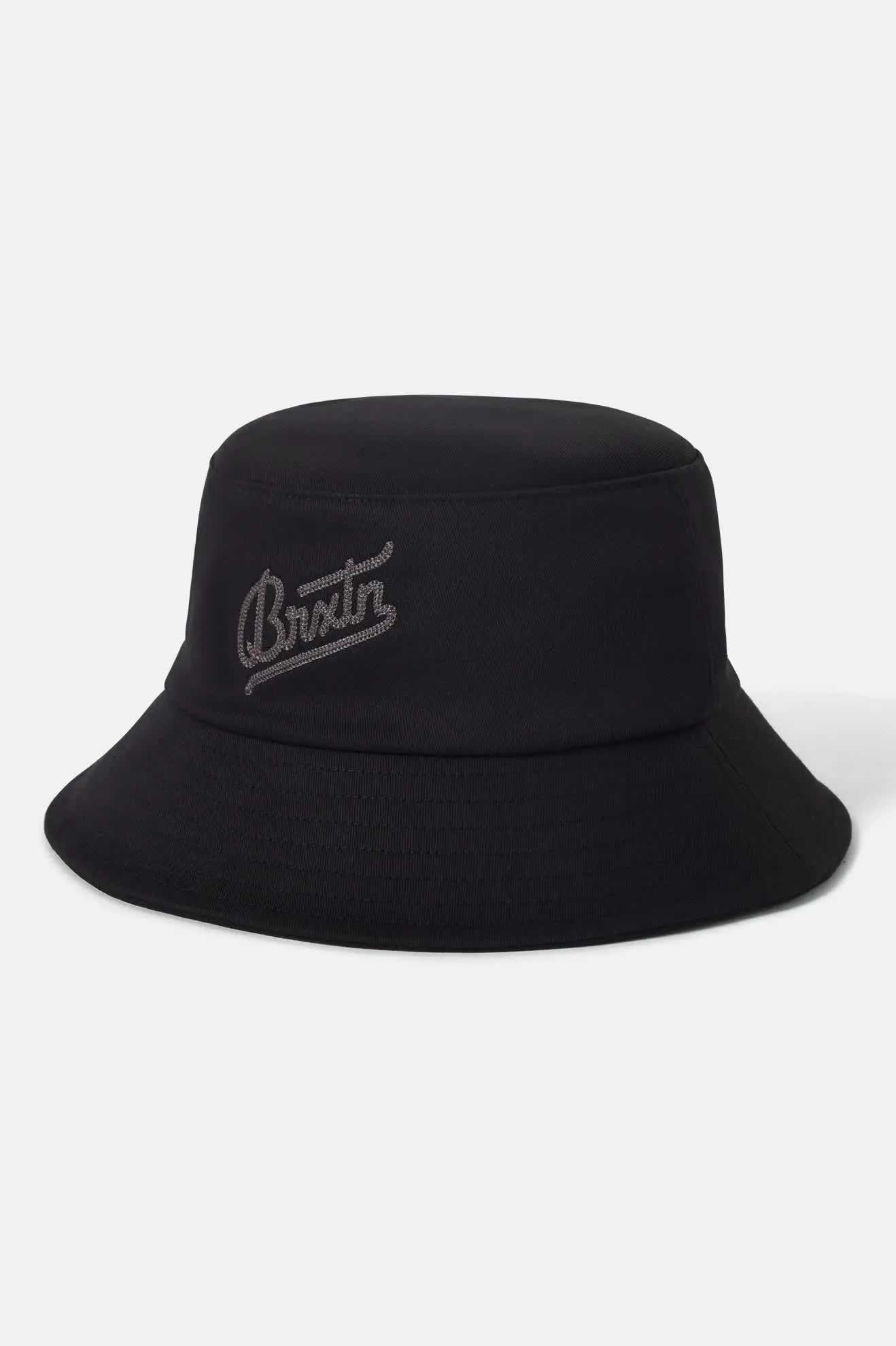 Eldon Packable Bucket Hat - Black sold by Brixton