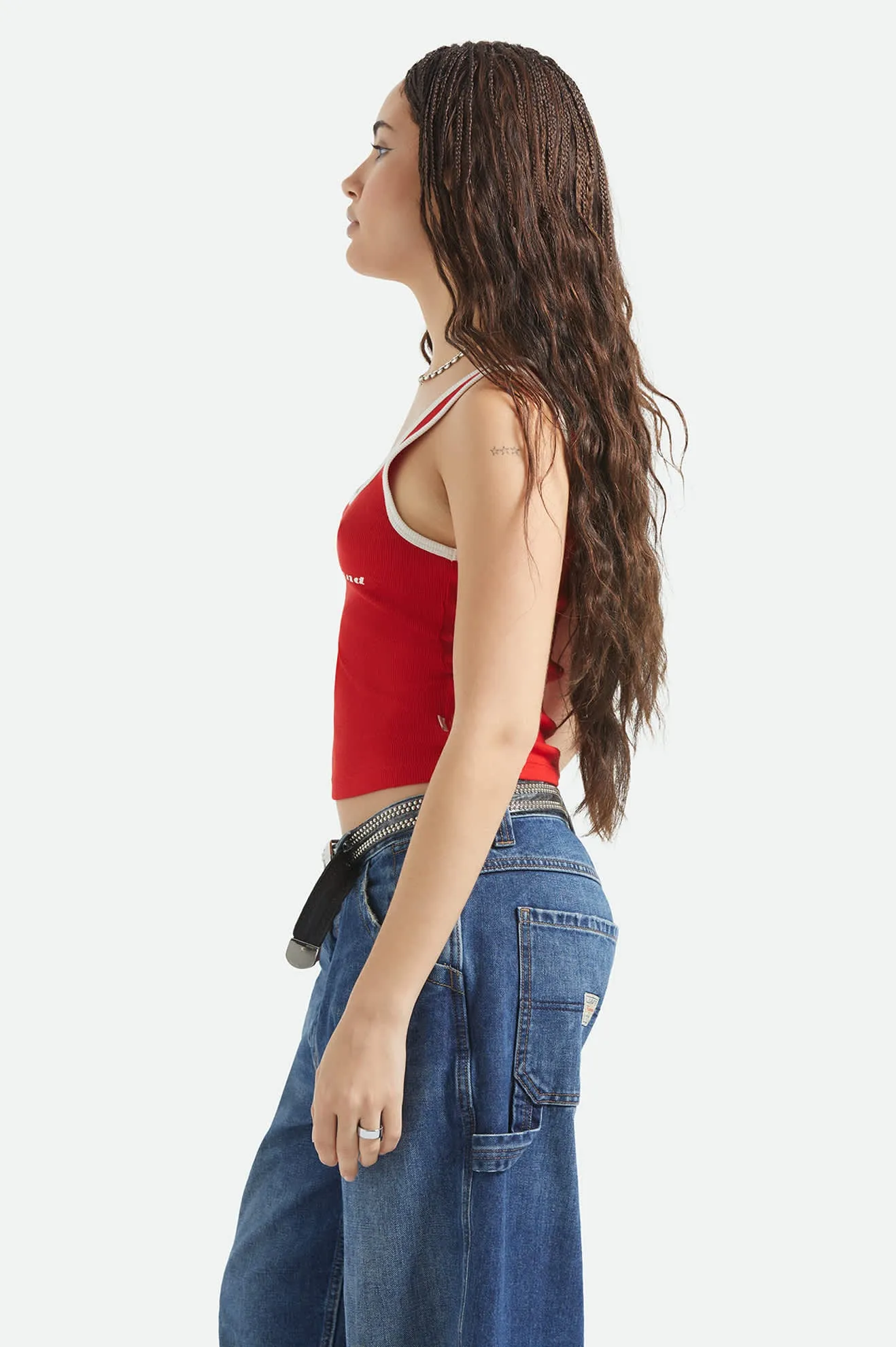 I'm With The Band Ringer A-Tank - Adrenaline Rush sold by Brixton product image thumbnail 3