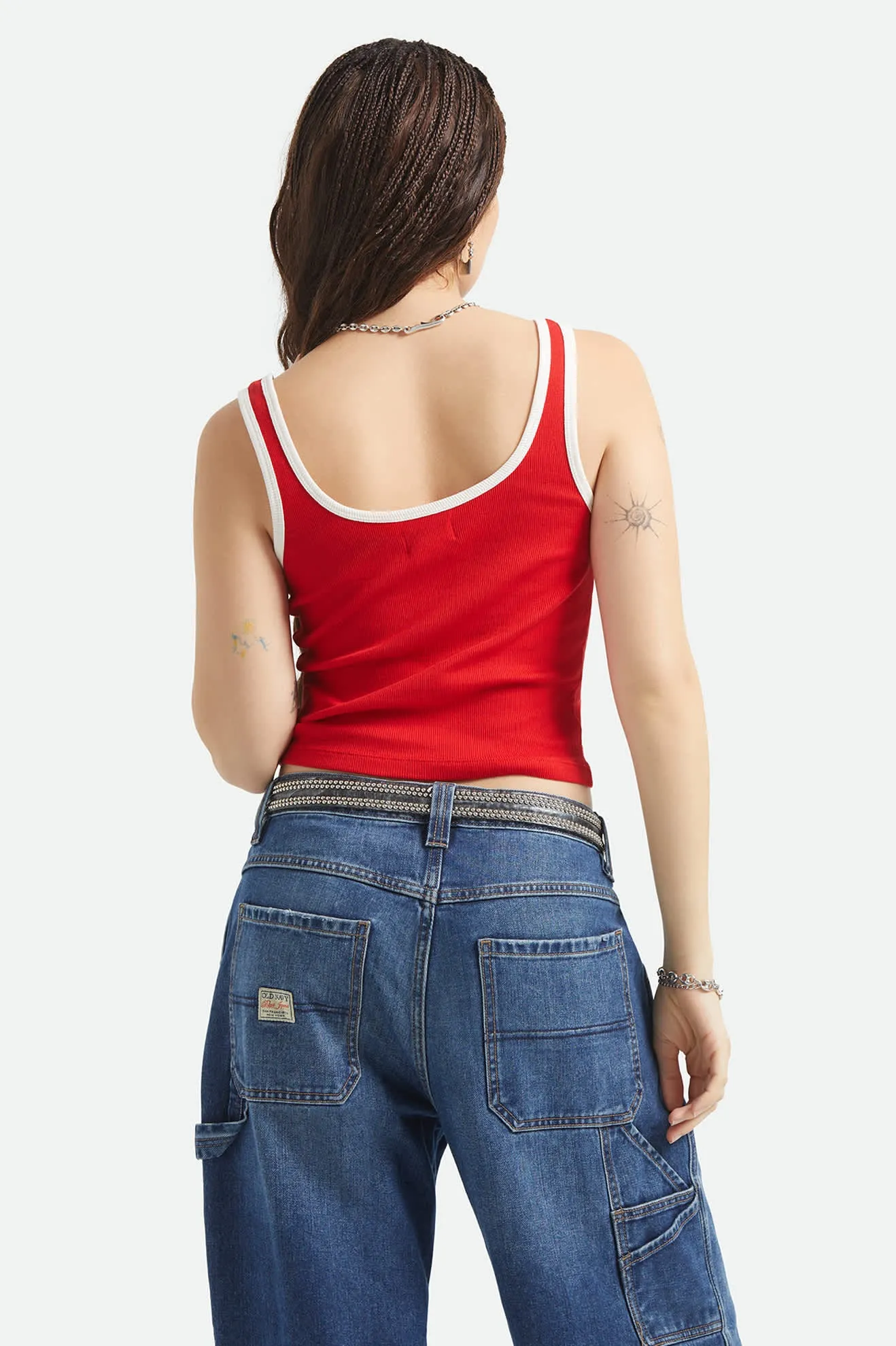 I'm With The Band Ringer A-Tank - Adrenaline Rush sold by Brixton product image thumbnail 4