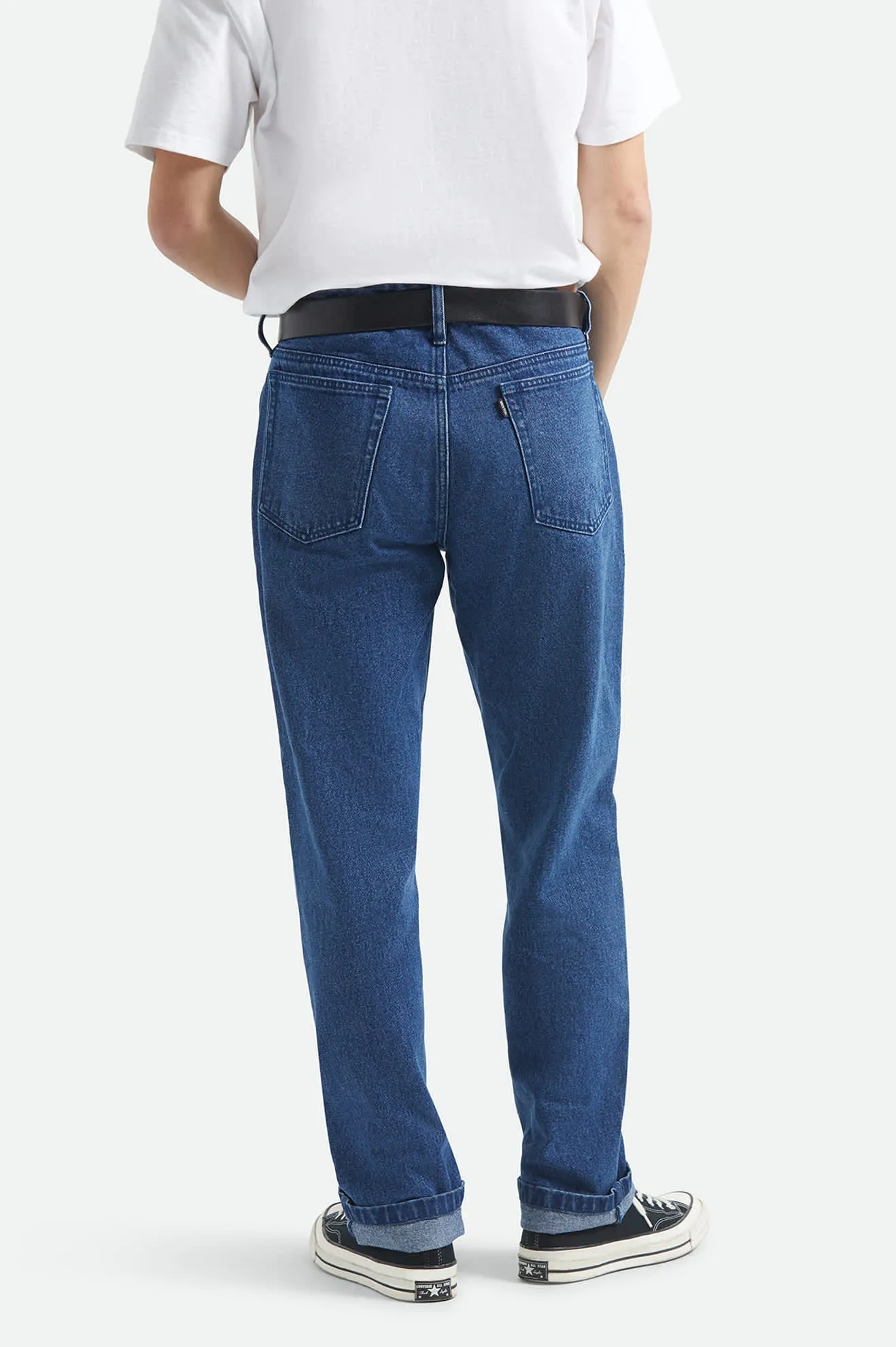 Builders 5-Pocket Pant - Medium Wash Denim sold by Brixton product image thumbnail 4