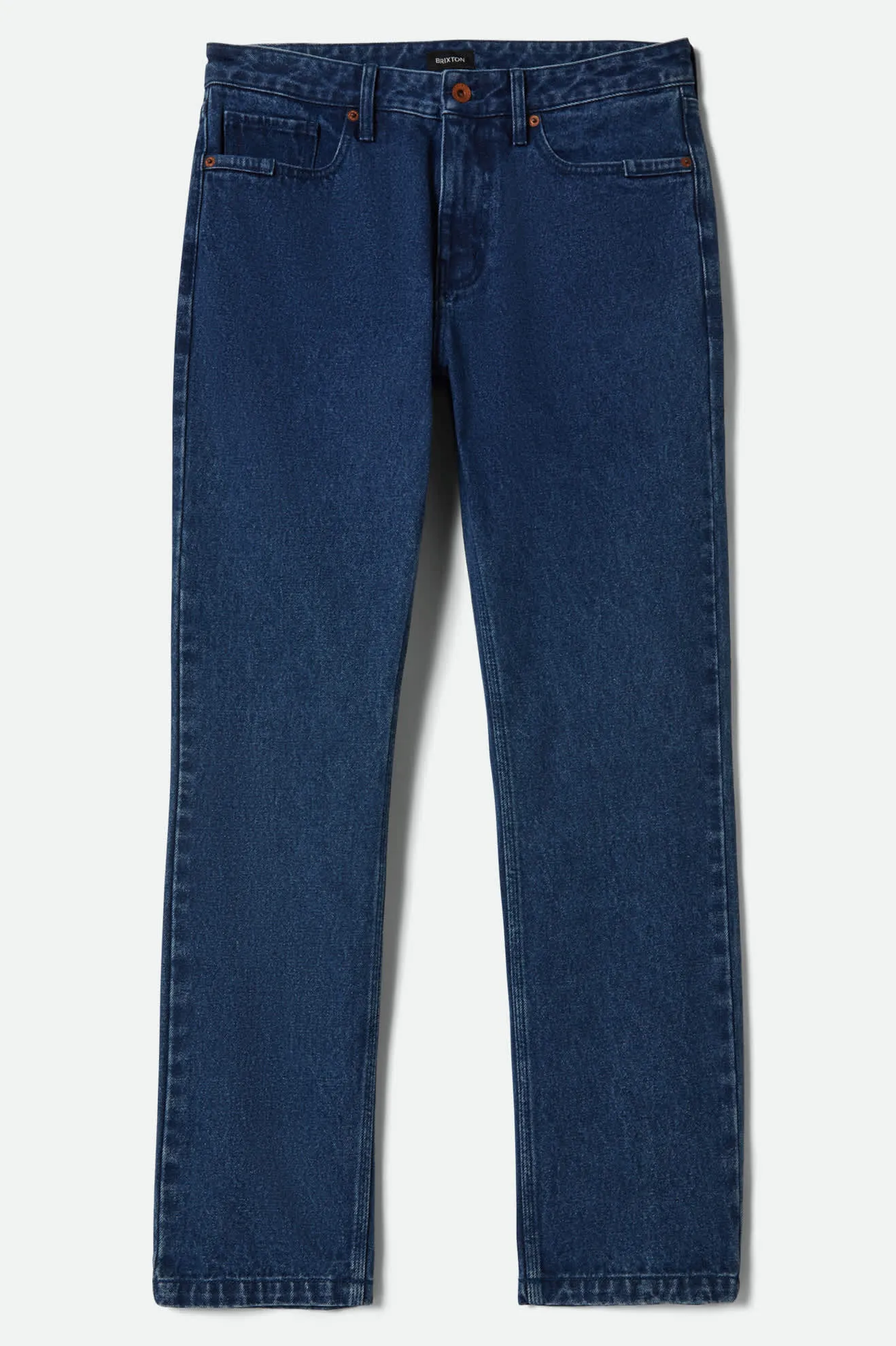 Builders 5-Pocket Pant - Medium Wash Denim sold by Brixton
