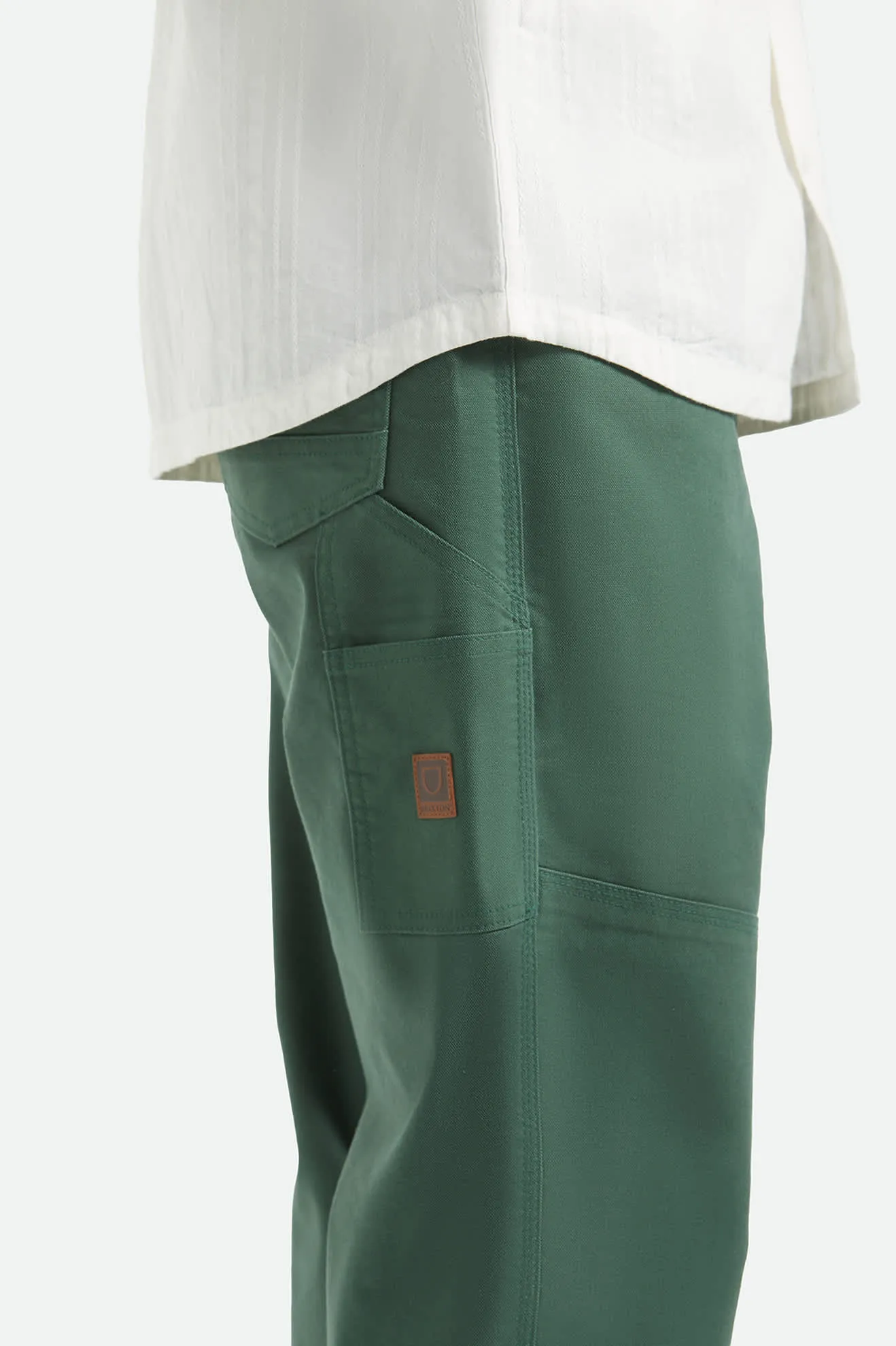 Builders Carpenter Stretch Pant - Primary Green sold by Brixton product image thumbnail 5