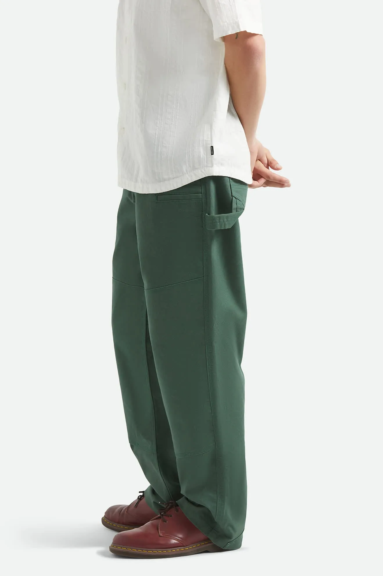 Builders Carpenter Stretch Pant - Primary Green sold by Brixton product image thumbnail 3