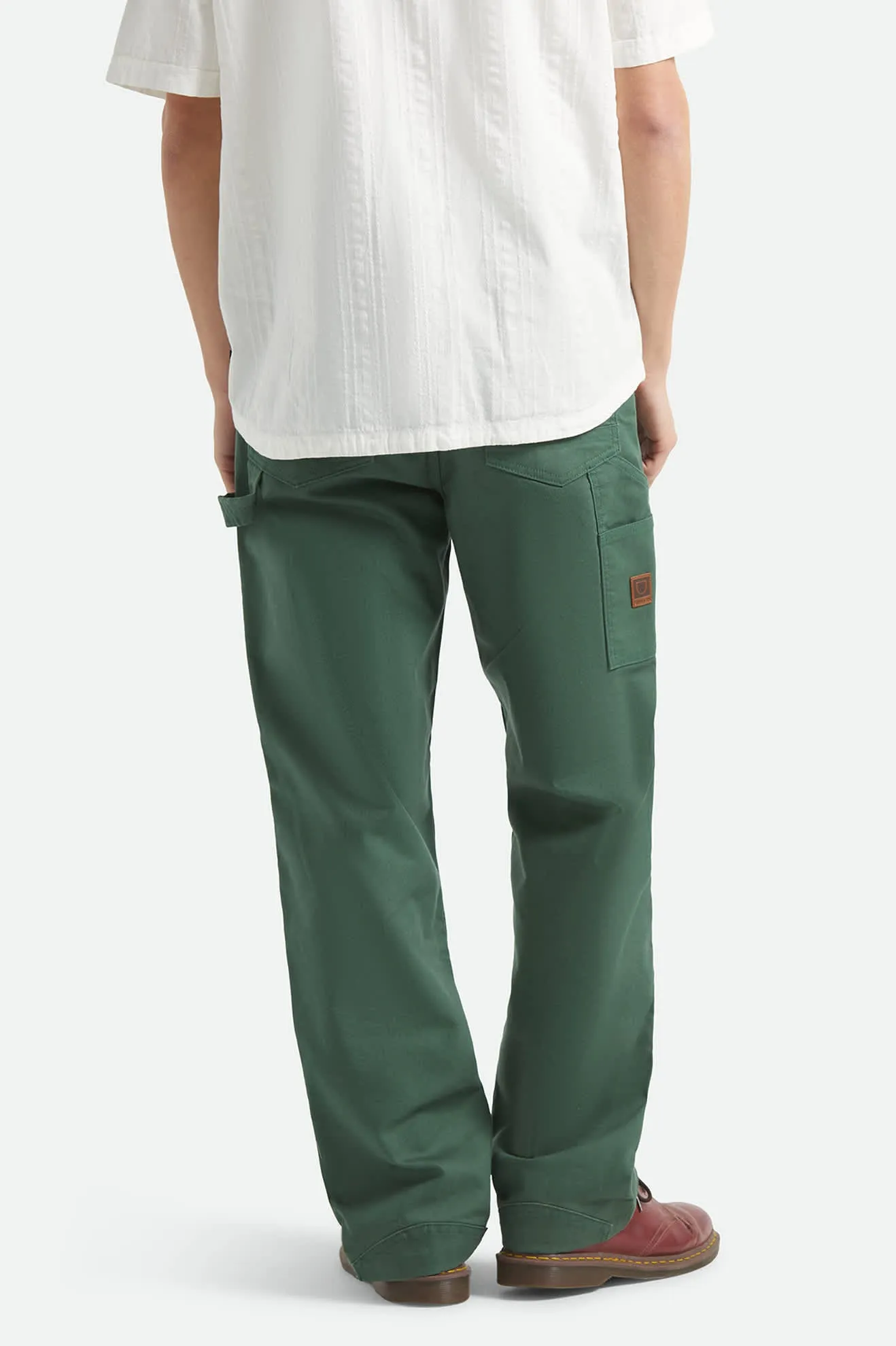 Builders Carpenter Stretch Pant - Primary Green sold by Brixton product image thumbnail 4