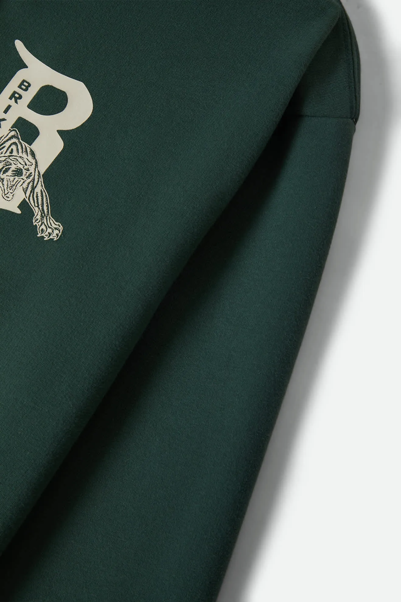 Predator Relaxed Hoodie - Primal Green Worn Wash sold by Brixton product image thumbnail 3