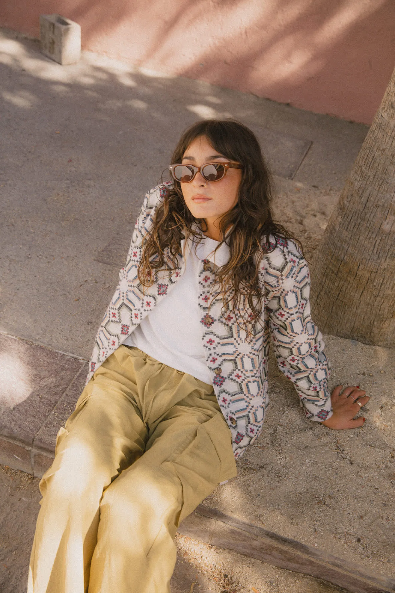 The Alfama Jacket - Digi Tile sold by Brixton