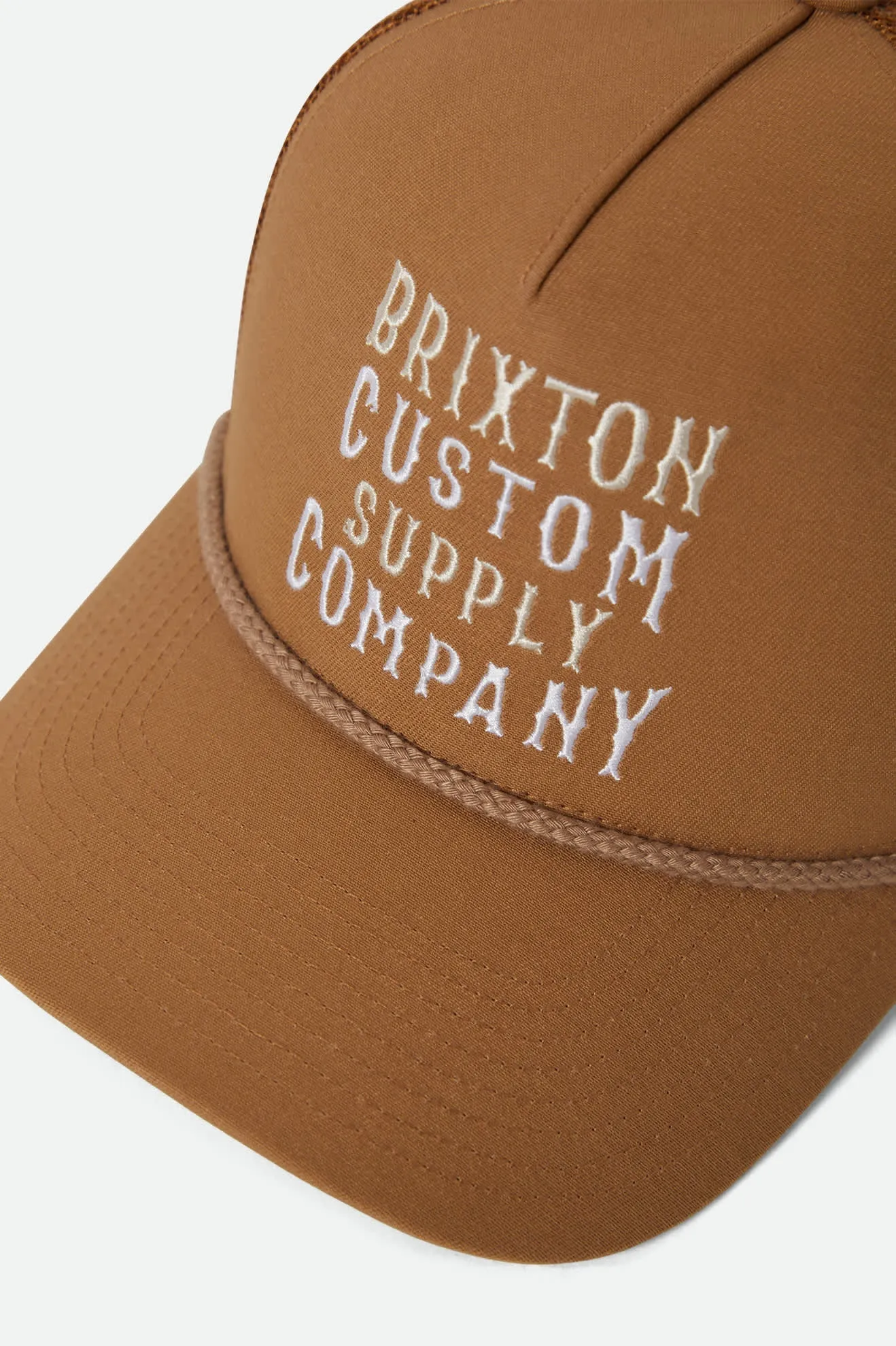 Wheaton NetPlus Trucker Hat - Copper/Copper sold by Brixton product image thumbnail 3