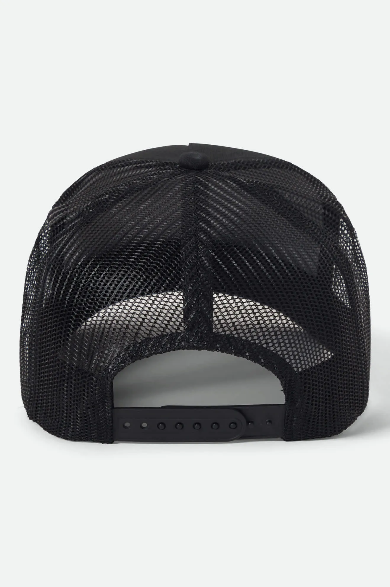 Hubal NetPlus Trucker Hat - Black/Black sold by Brixton product image thumbnail 2