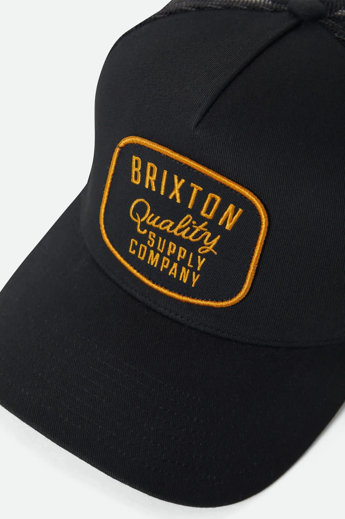 Hubal NetPlus Trucker Hat - Black/Black sold by Brixton product image thumbnail 3