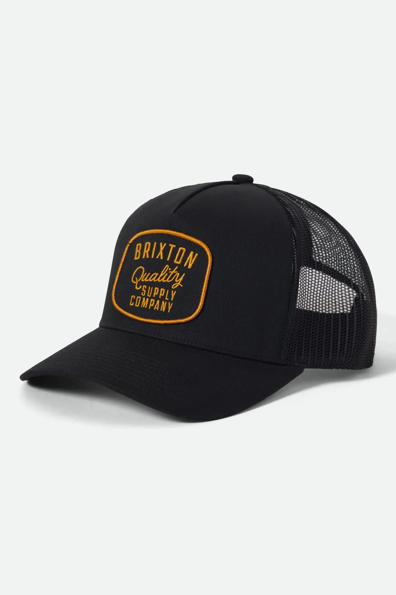 Hubal NetPlus Trucker Hat - Black/Black sold by Brixton