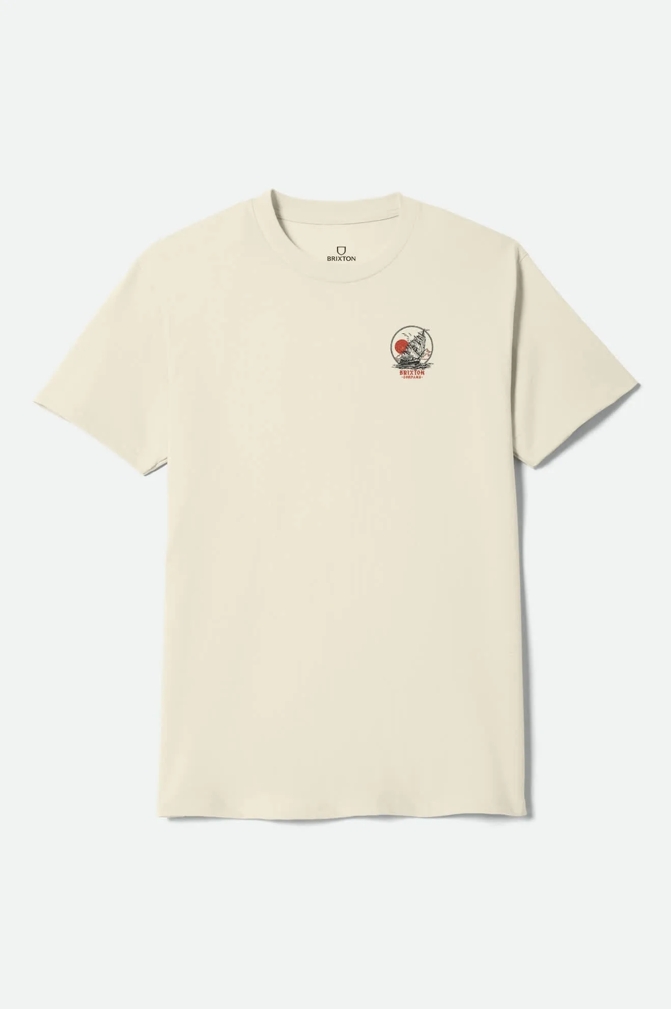 High Seas Short Sleeve Shirt - Cream sold by Brixton product image thumbnail 2