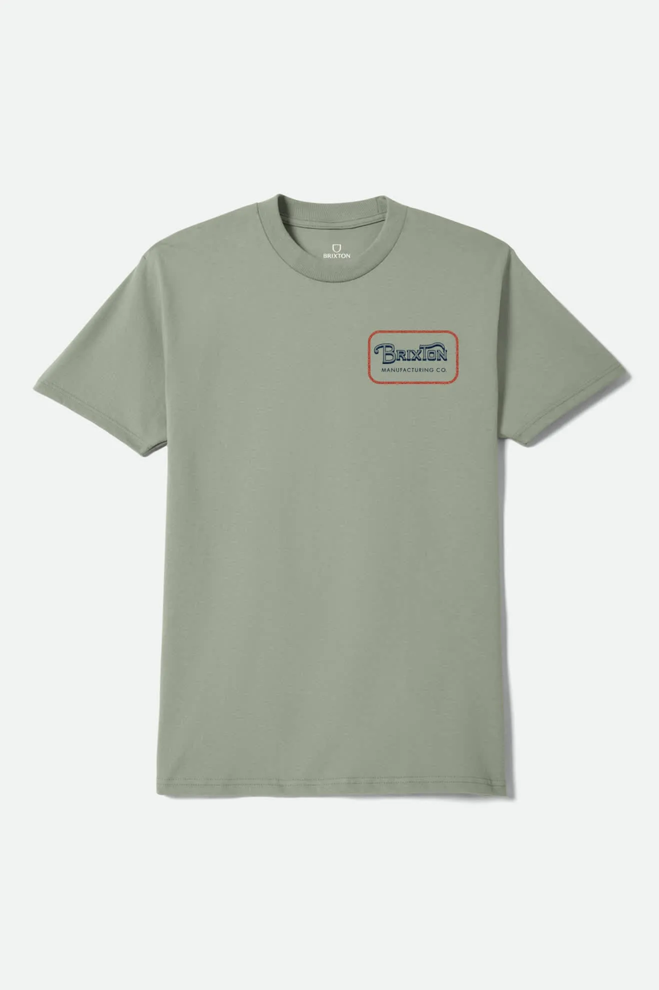 Grade Short Sleeve Shirt - Desert Green/Dark Navy/Amber Terrain sold by Brixton product image thumbnail 2