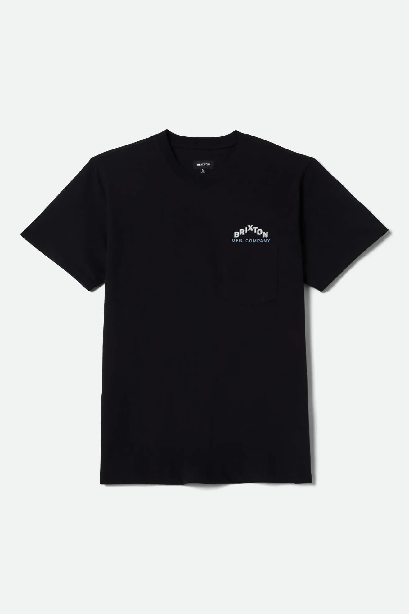 Roman Short Sleeve Pocket Shirt - Black sold by Brixton product image thumbnail 2