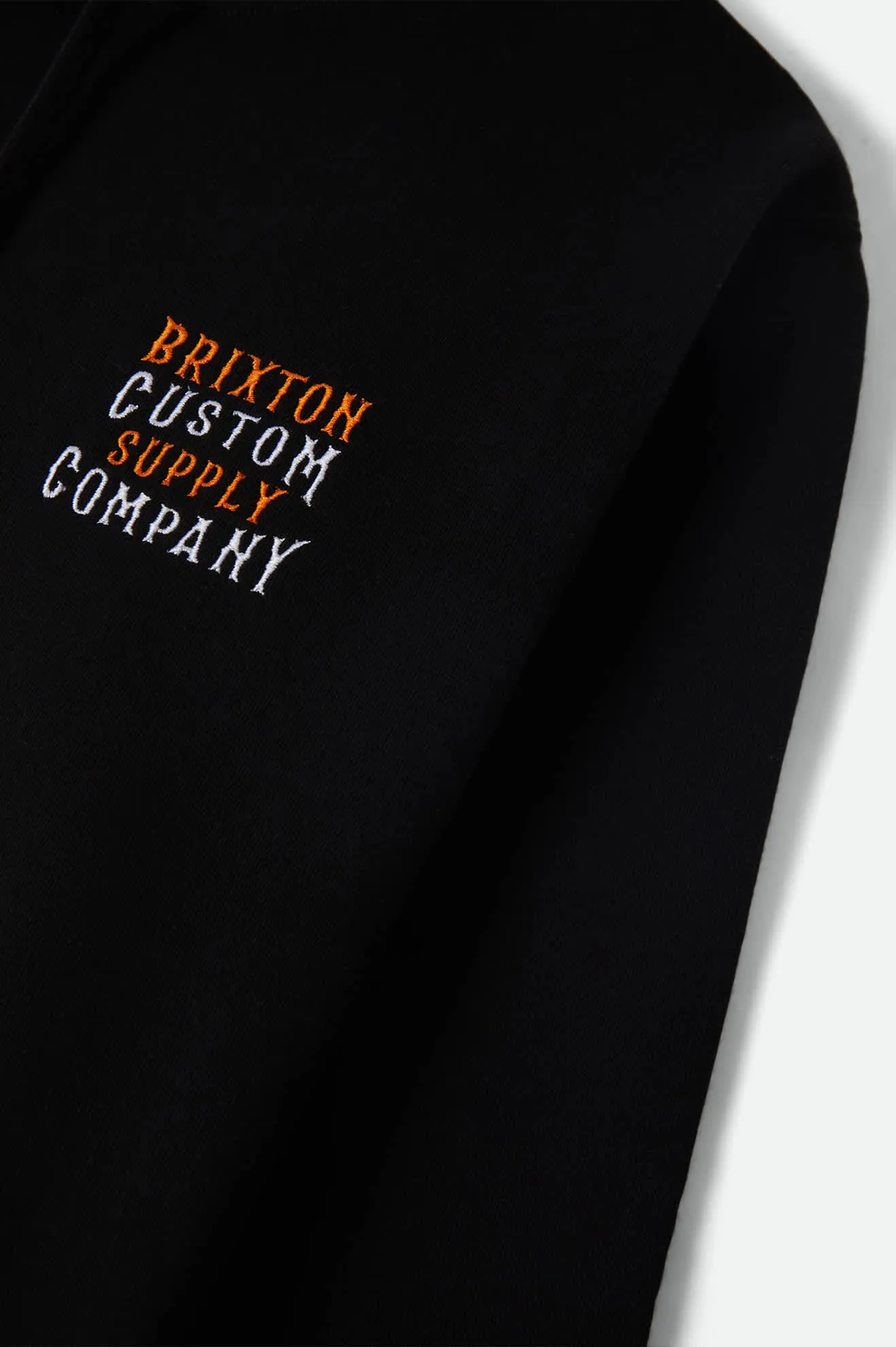 Wheaton Hoodie - Black sold by Brixton product image thumbnail 3