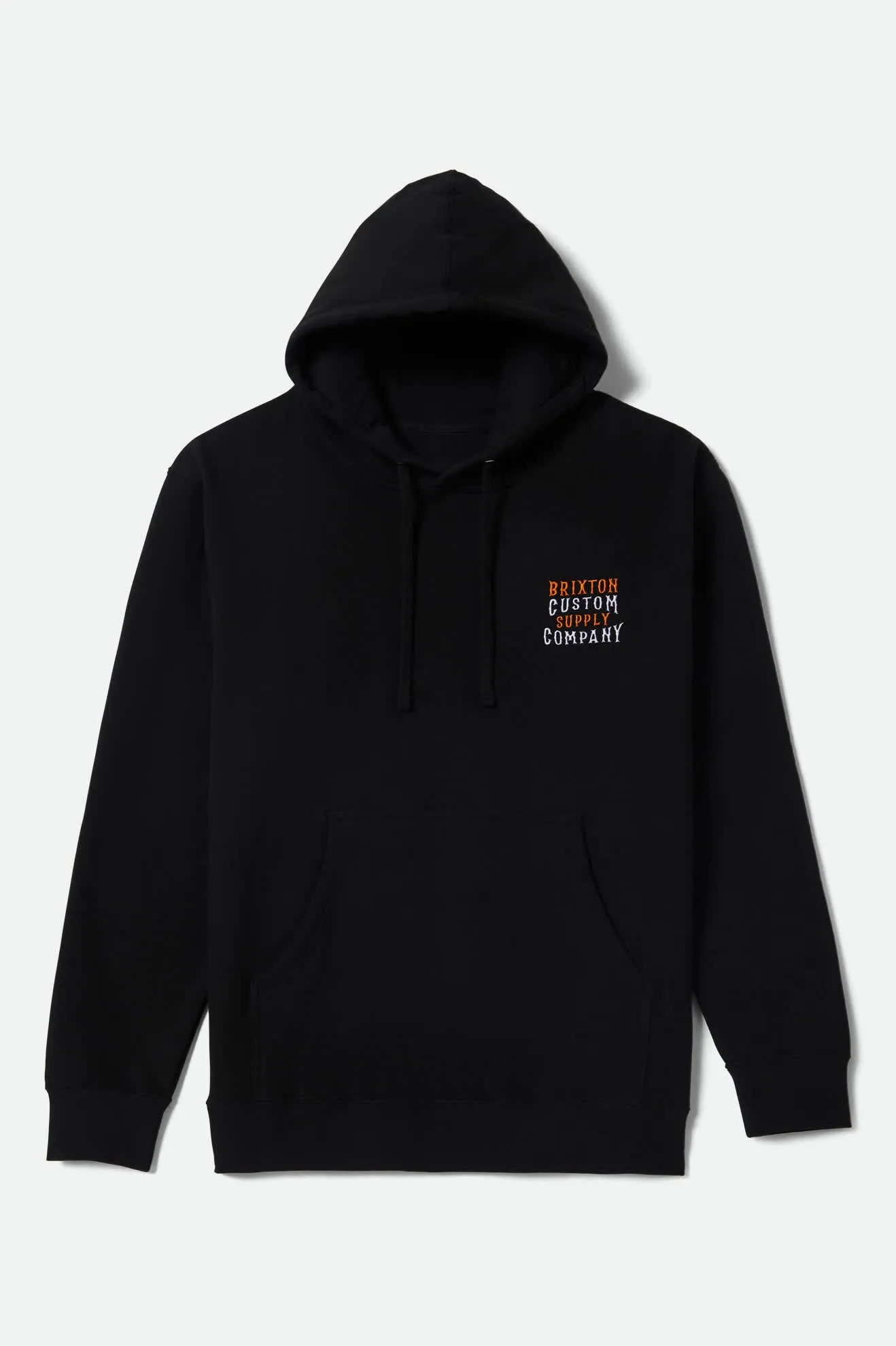 Wheaton Hoodie - Black sold by Brixton