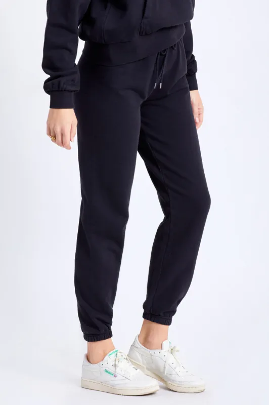 Vintage French Terry Dye Sweatpant - Black sold by Brixton