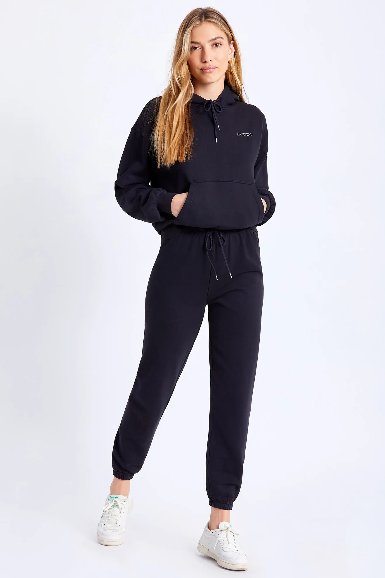 Vintage French Terry Dye Sweatpant - Black sold by Brixton product image thumbnail 5