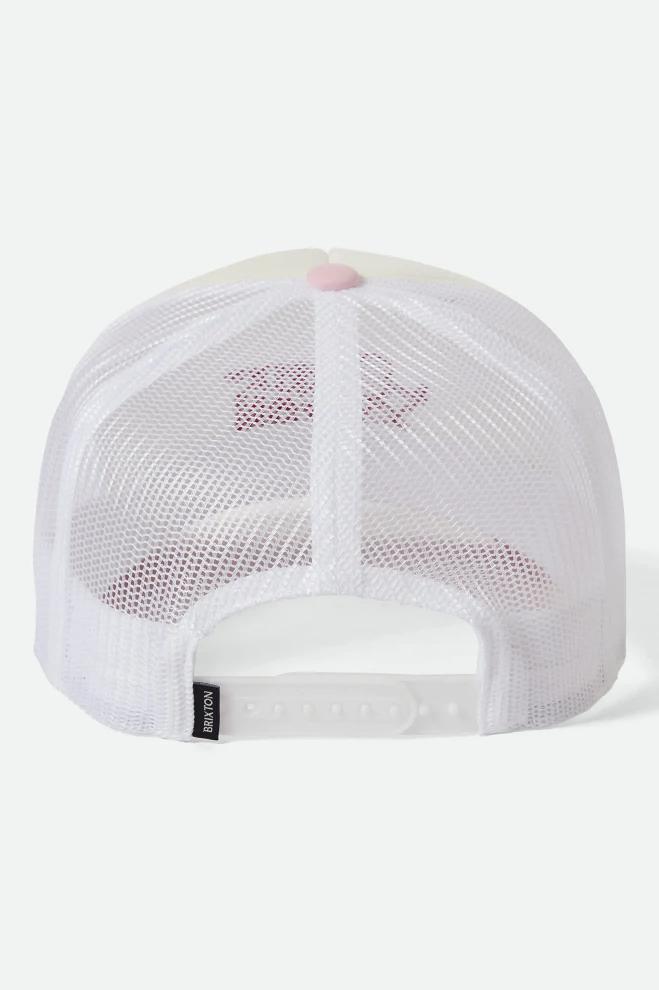 Cherry NetPlus Trucker Hat - Off White/Pink sold by Brixton product image thumbnail 2