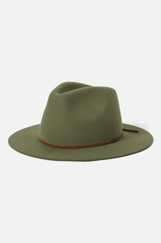 Wesley Fedora - Sea Kelp sold by Brixton