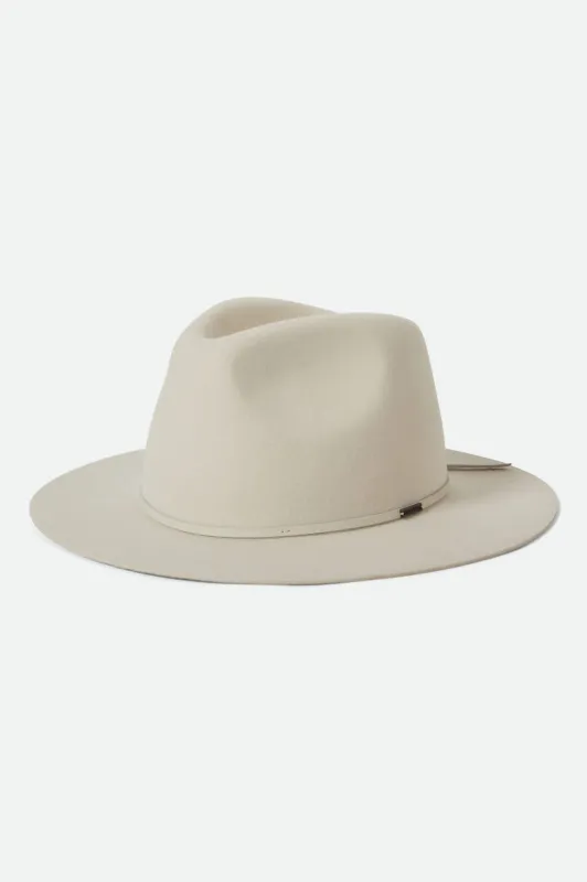 Wesley Fedora - Off White sold by Brixton