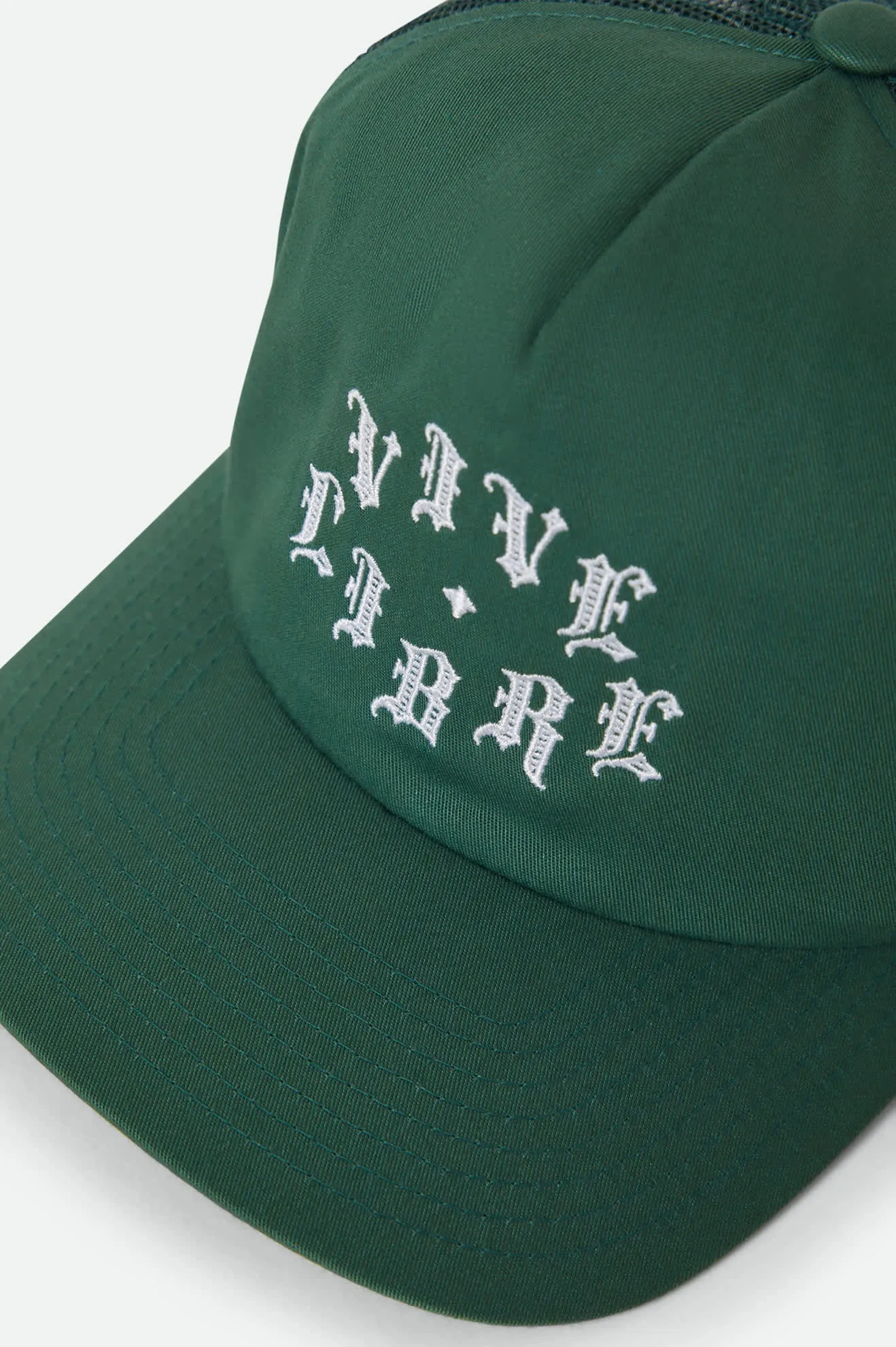 Vive Libre Trucker Hat - Primal Green/Primal Green sold by Brixton product image thumbnail 3