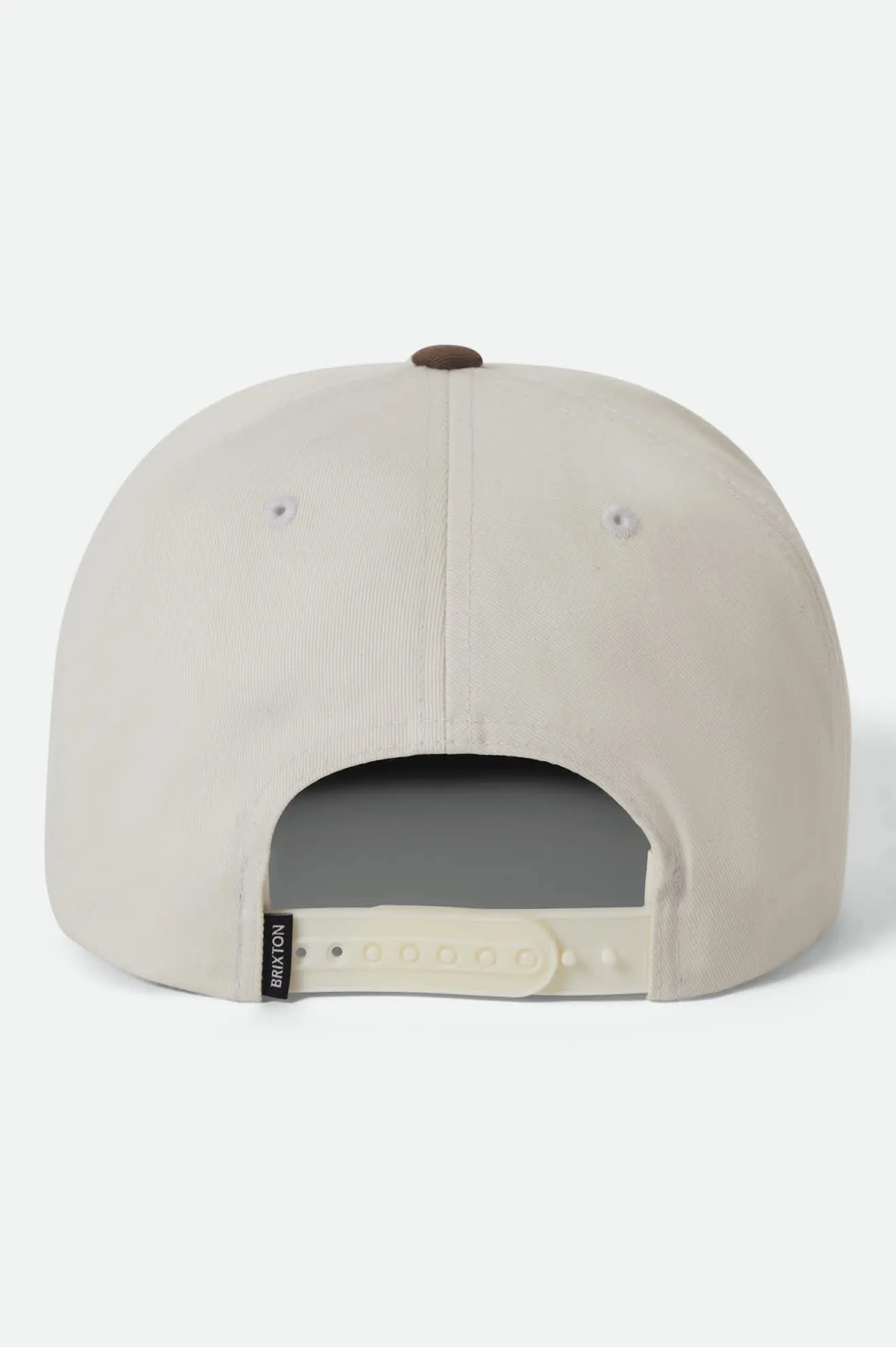 Rhett Snapback - Off White/Pinecone Brown sold by Brixton product image thumbnail 3