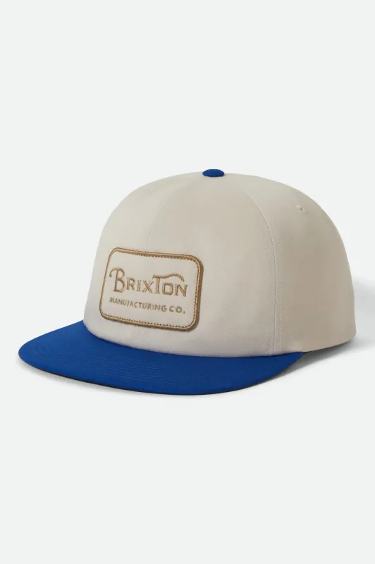 Grade Snapback - Whitecap/Royal made by Brixton