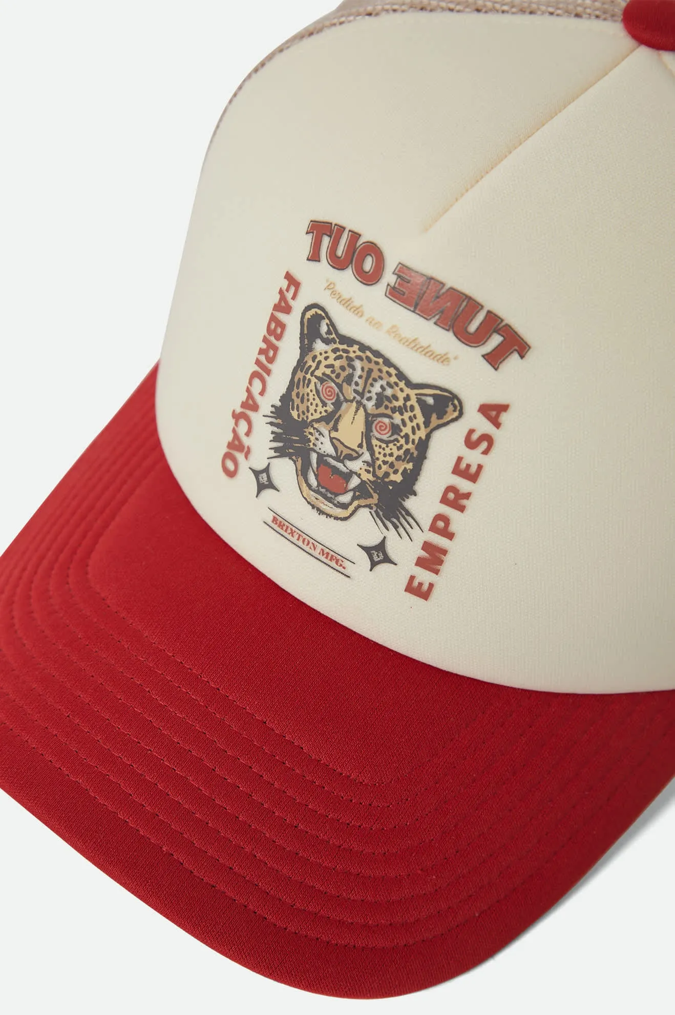 Lost In Reality NetPlus Trucker Hat - Whitecap/Adrenaline Rush sold by Brixton product image thumbnail 3