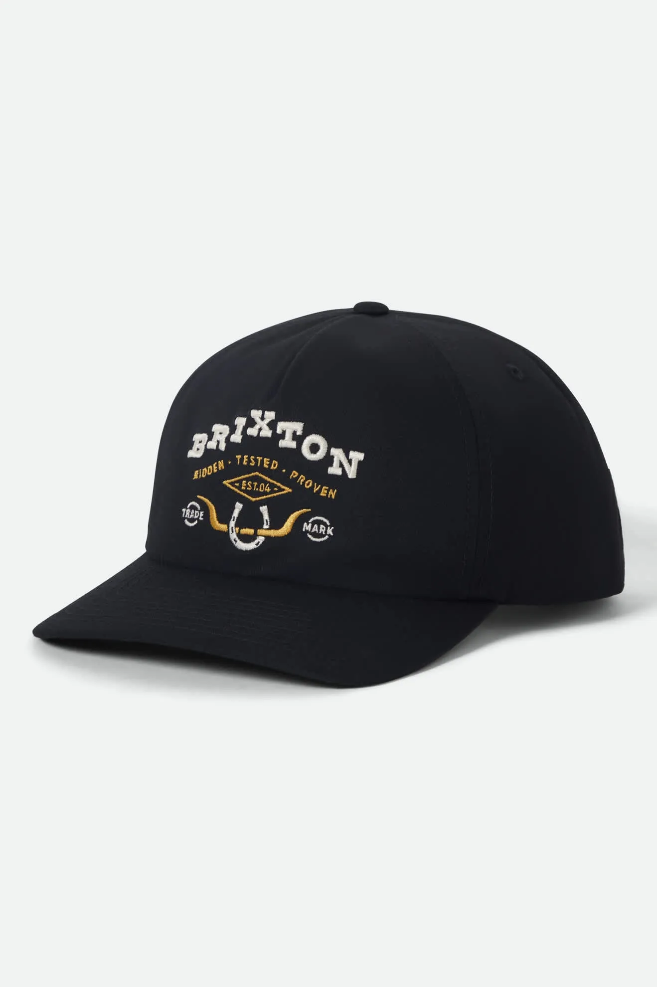 Beekman Snapback - Black sold by Brixton