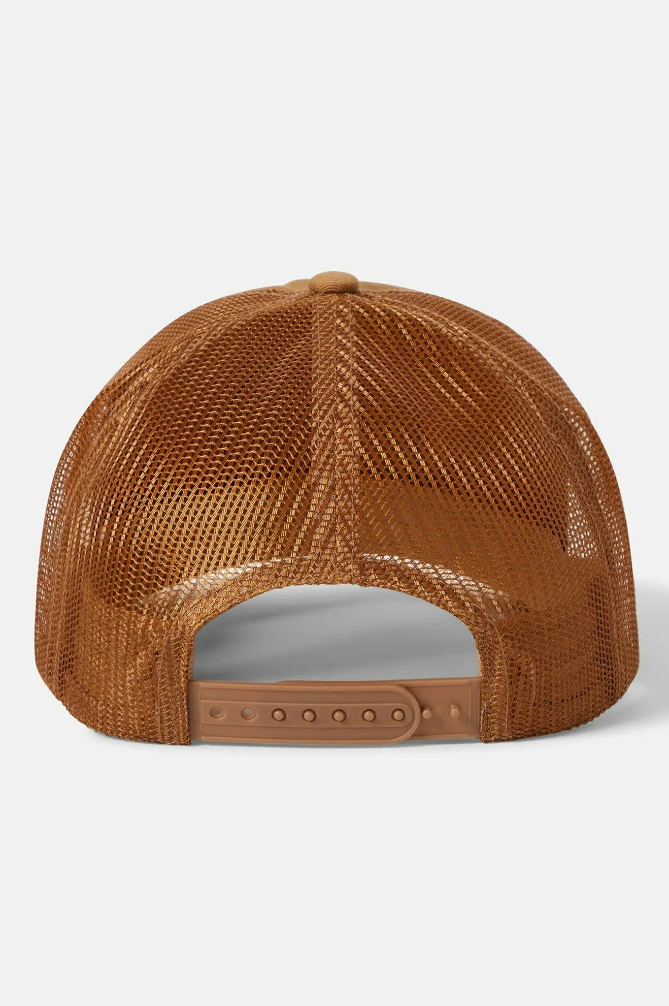 Keaton Netplus Trucker Hat - Washed Copper/Washed Copper sold by Brixton product image thumbnail 2