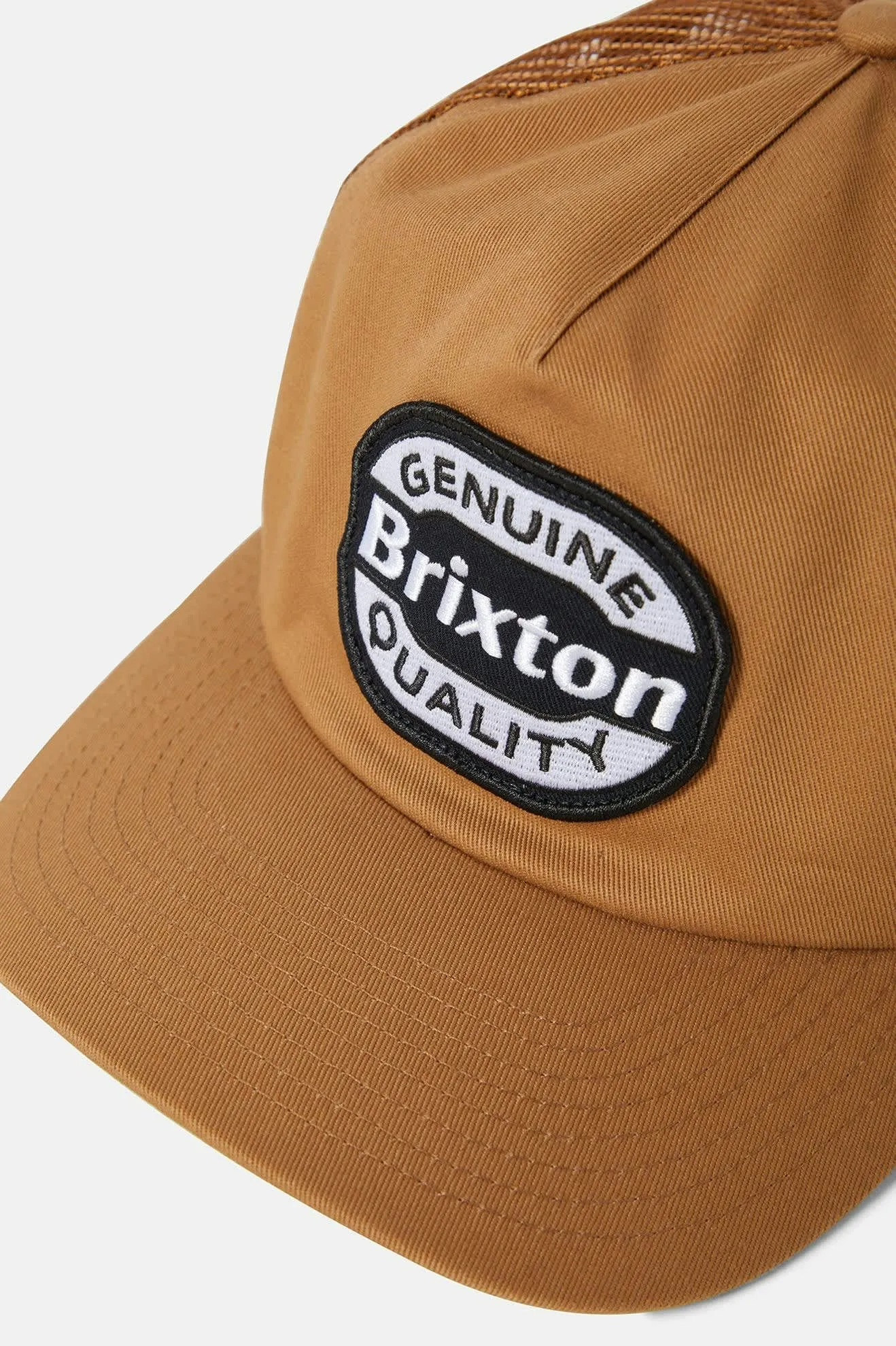 Keaton Netplus Trucker Hat - Washed Copper/Washed Copper sold by Brixton product image thumbnail 3