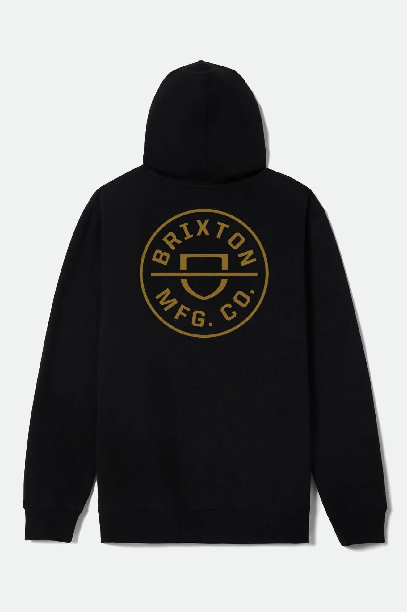 Crest Hoodie - Black/Bronze sold by Brixton product image thumbnail 2