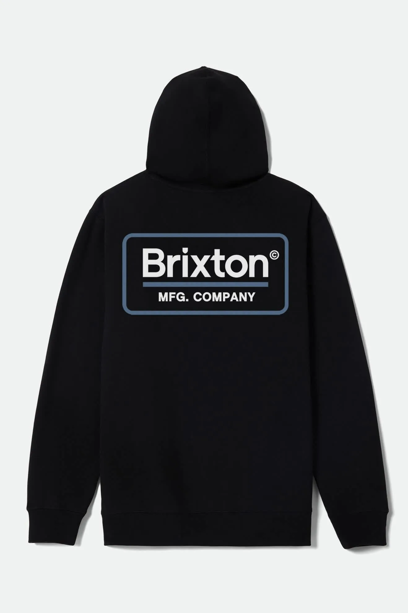 Palmer Hoodie - Black/White/Jade sold by Brixton product image thumbnail 2