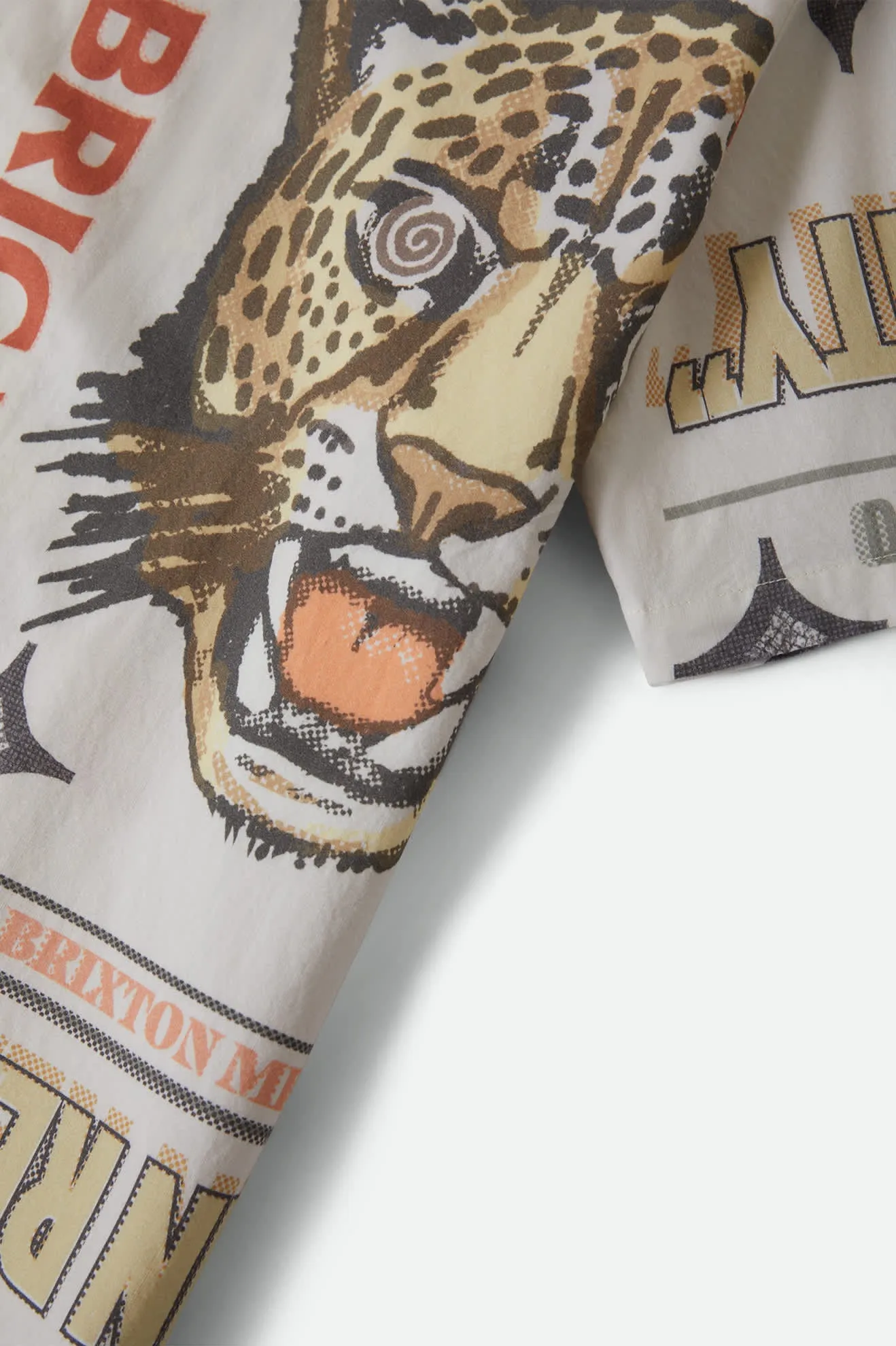 Getaway Short Sleeve Camp Collar Shirt - Lost In Reality Print sold by Brixton product image thumbnail 5