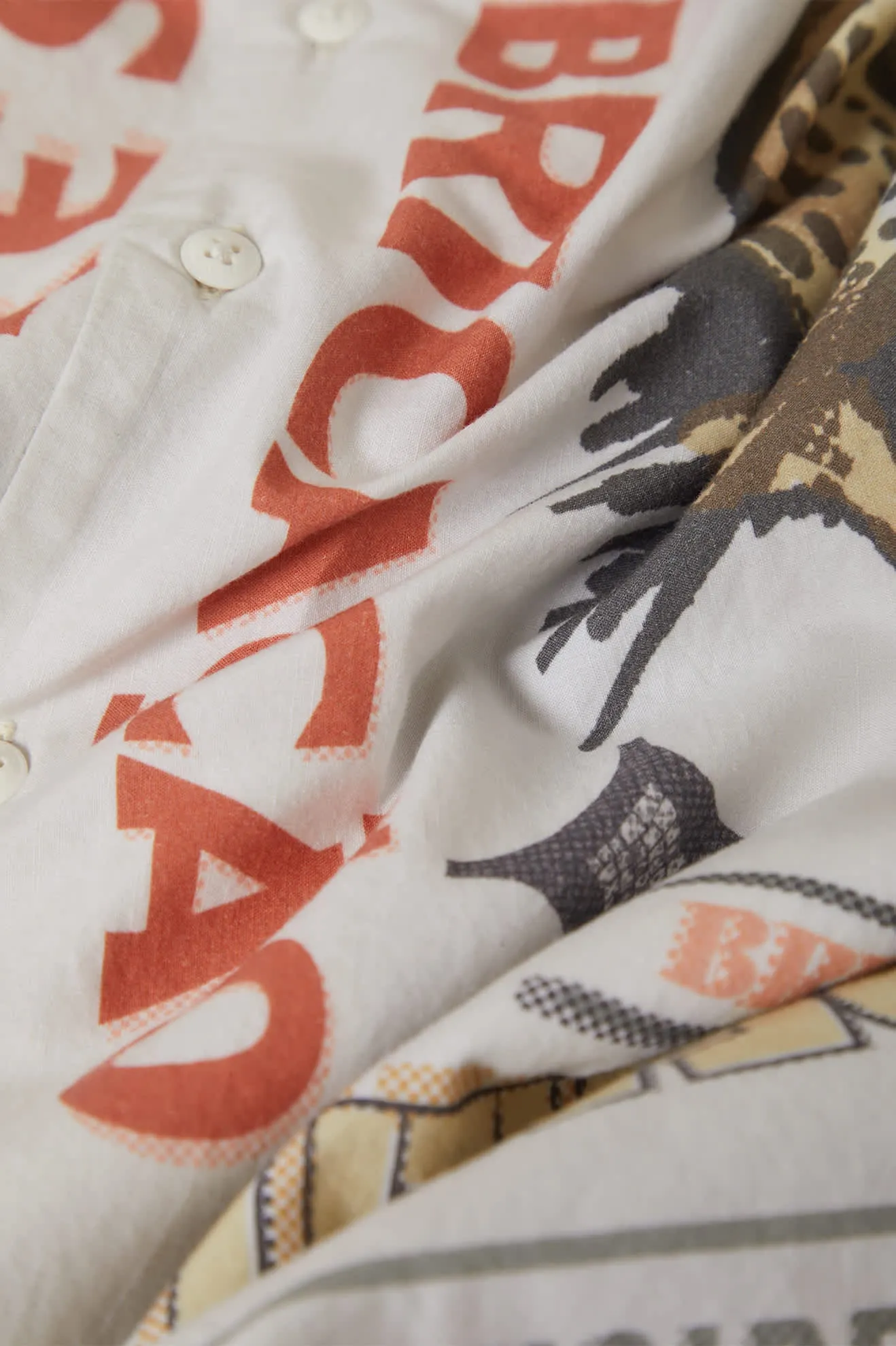 Getaway Short Sleeve Camp Collar Shirt - Lost In Reality Print sold by Brixton product image thumbnail 4