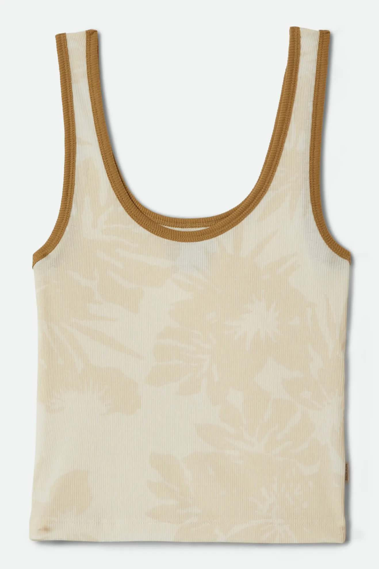 Ringer Organic A-Tank - Off White/Olive Stone sold by Brixton product image thumbnail 2