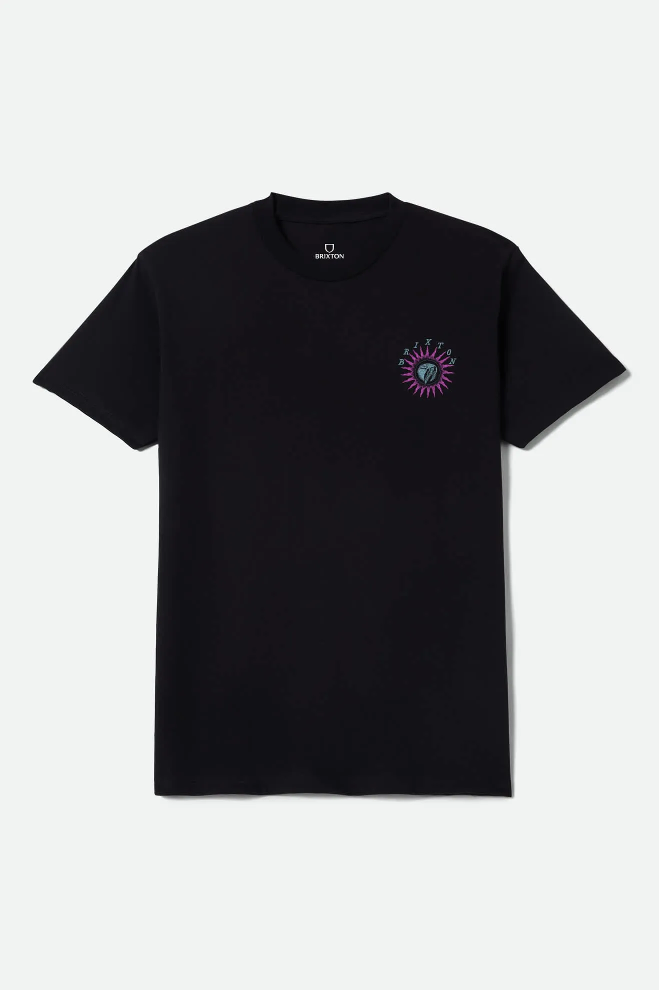 Dark Paradise Short Sleeve T-Shirt - Black sold by Brixton product image thumbnail 2