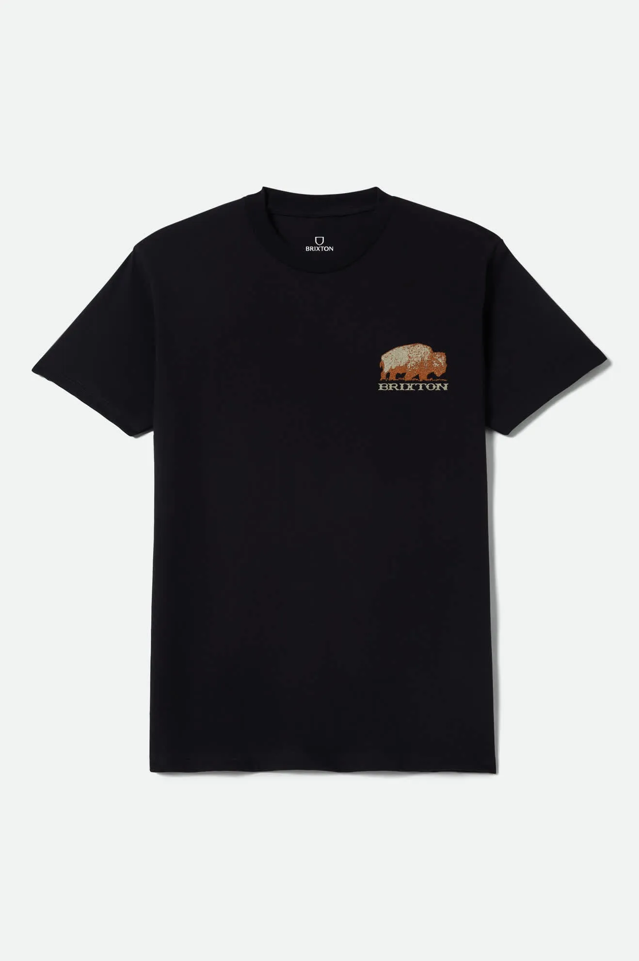 Coba Short Sleeve T-Shirt - Black sold by Brixton