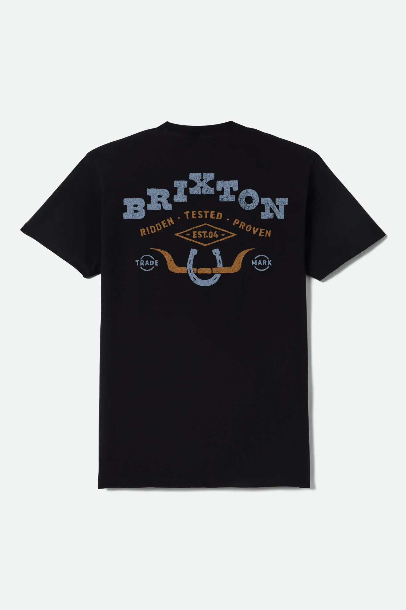 Beekman Short Sleeve T-Shirt - Black sold by Brixton product image thumbnail 2