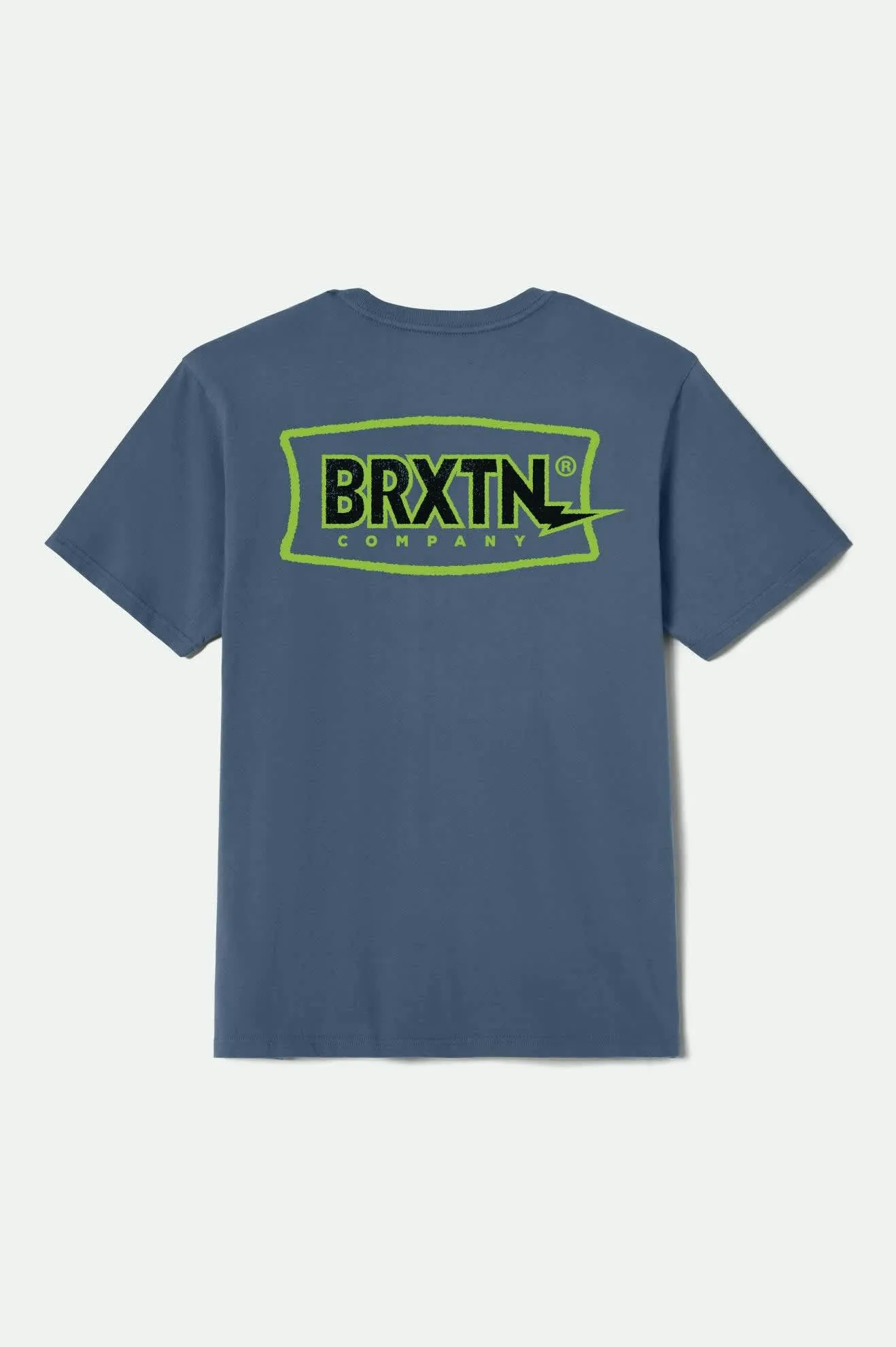 Lightning S/S Standard T-Shirt - Harbor Blue sold by Brixton product image thumbnail 2
