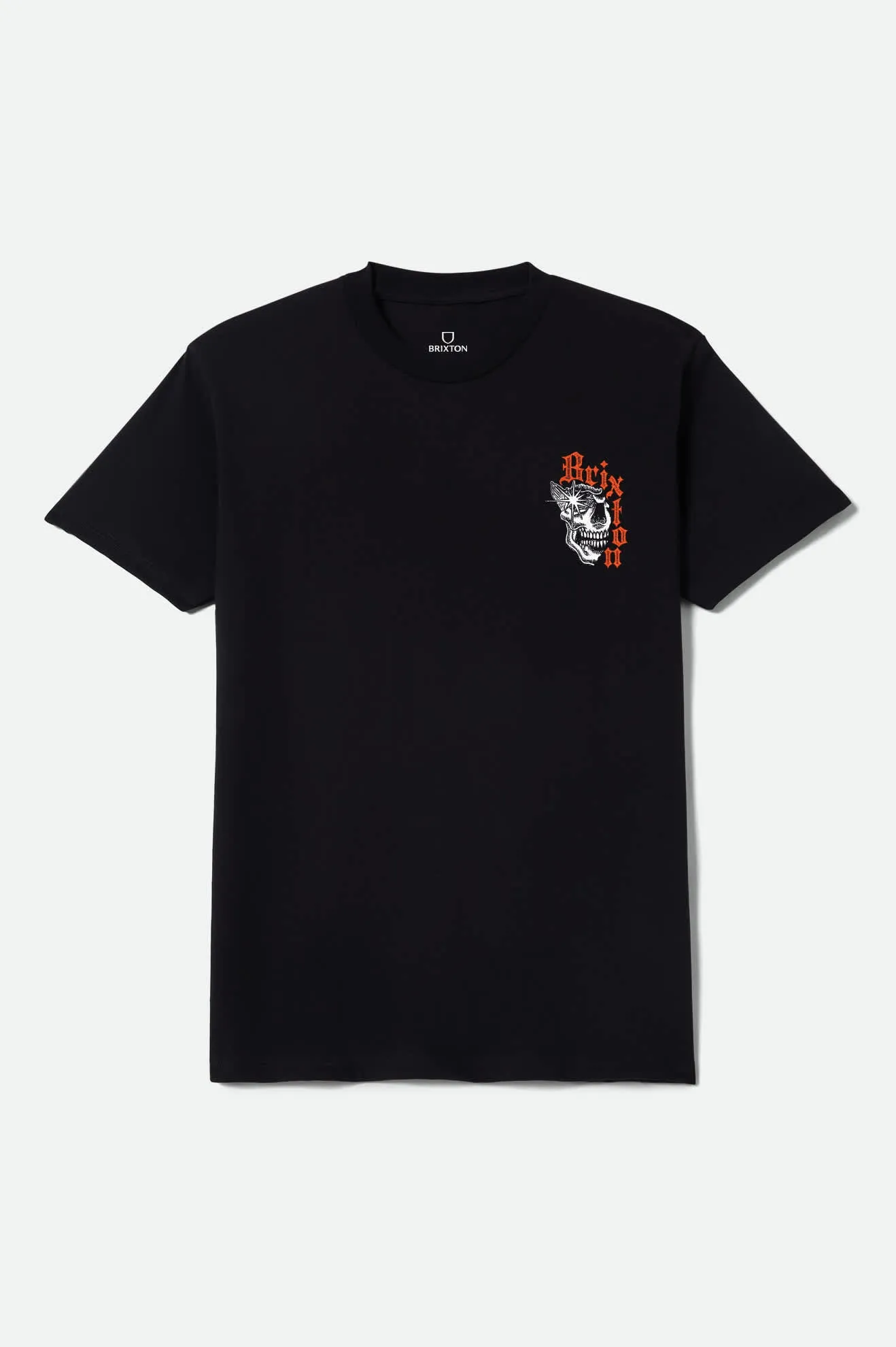 Marquis Short Sleeve T-Shirt - Black sold by Brixton product image thumbnail 2