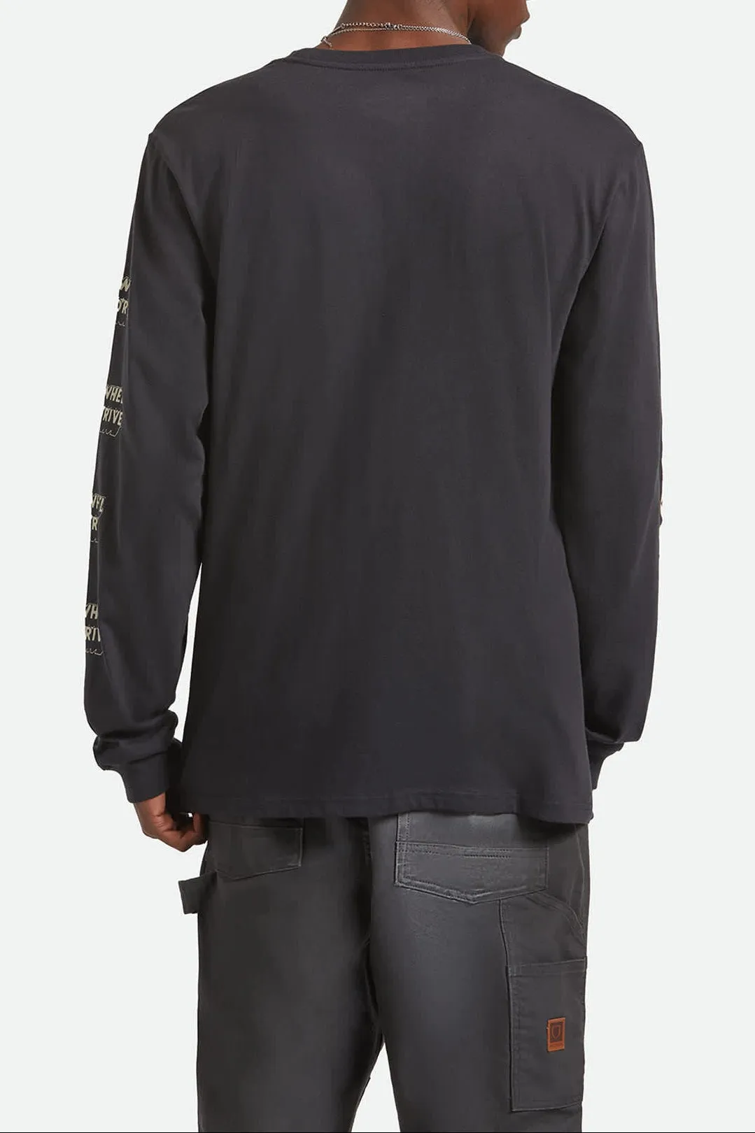 Ford Mud Marathon L/S Standard T-Shirt - Burnt Rubber sold by Brixton product image thumbnail 3