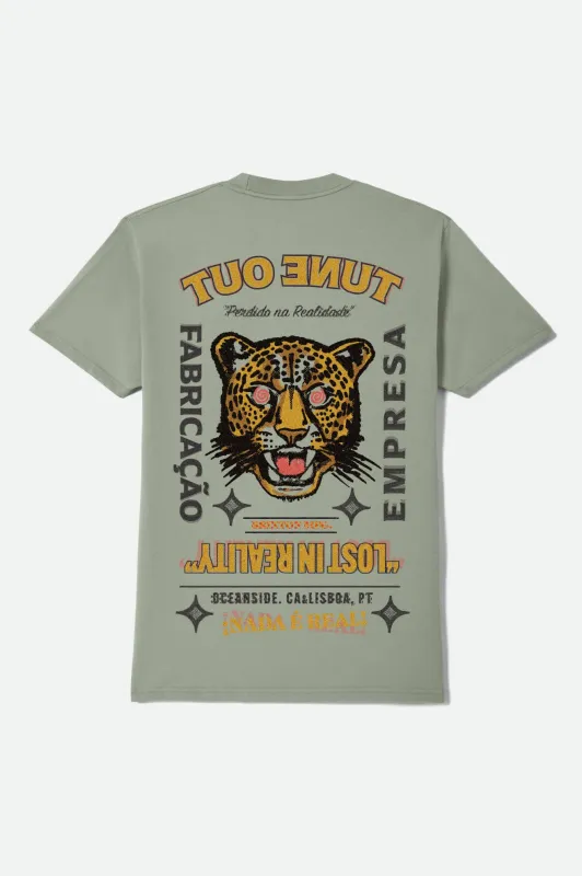 Getaway Short Sleeve T-Shirt - Desert Green made by Brixton