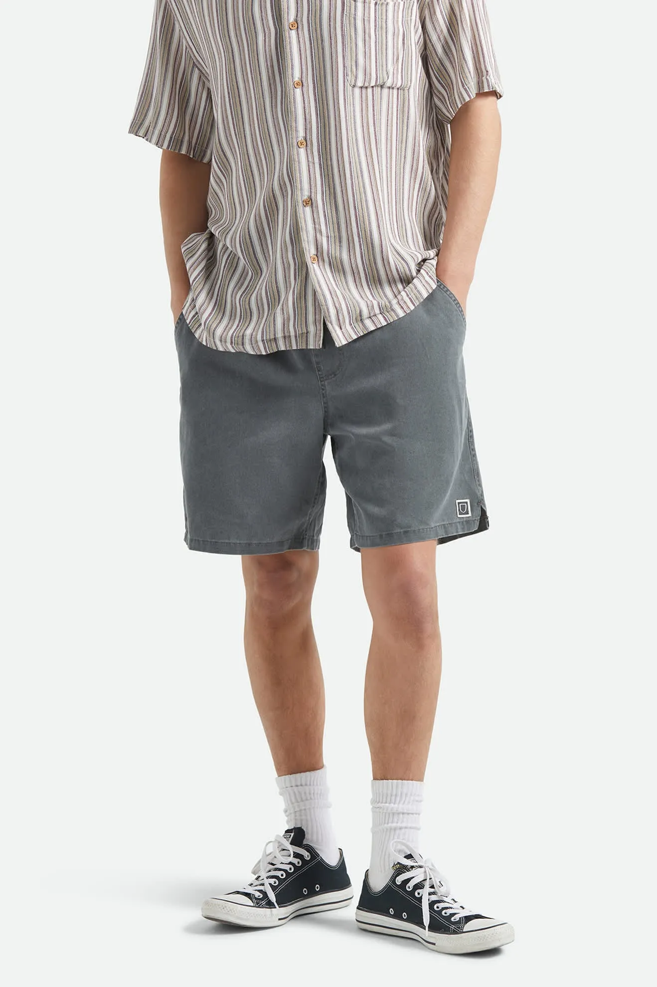 Everyday Vintage Wash Short - Vintage Black sold by Brixton product image thumbnail 2