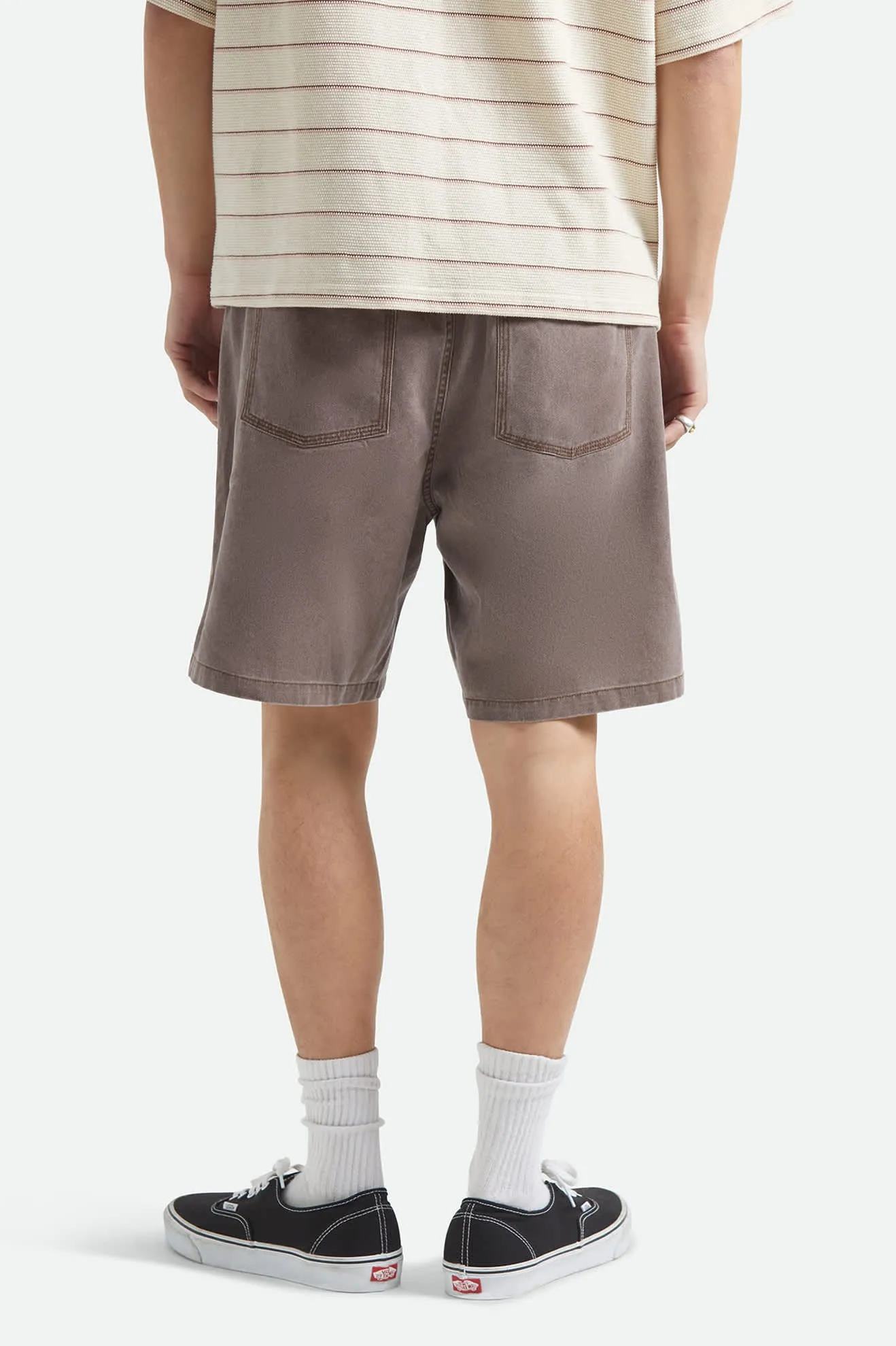 Everyday Vintage Wash Short - Chocolate sold by Brixton product image thumbnail 4