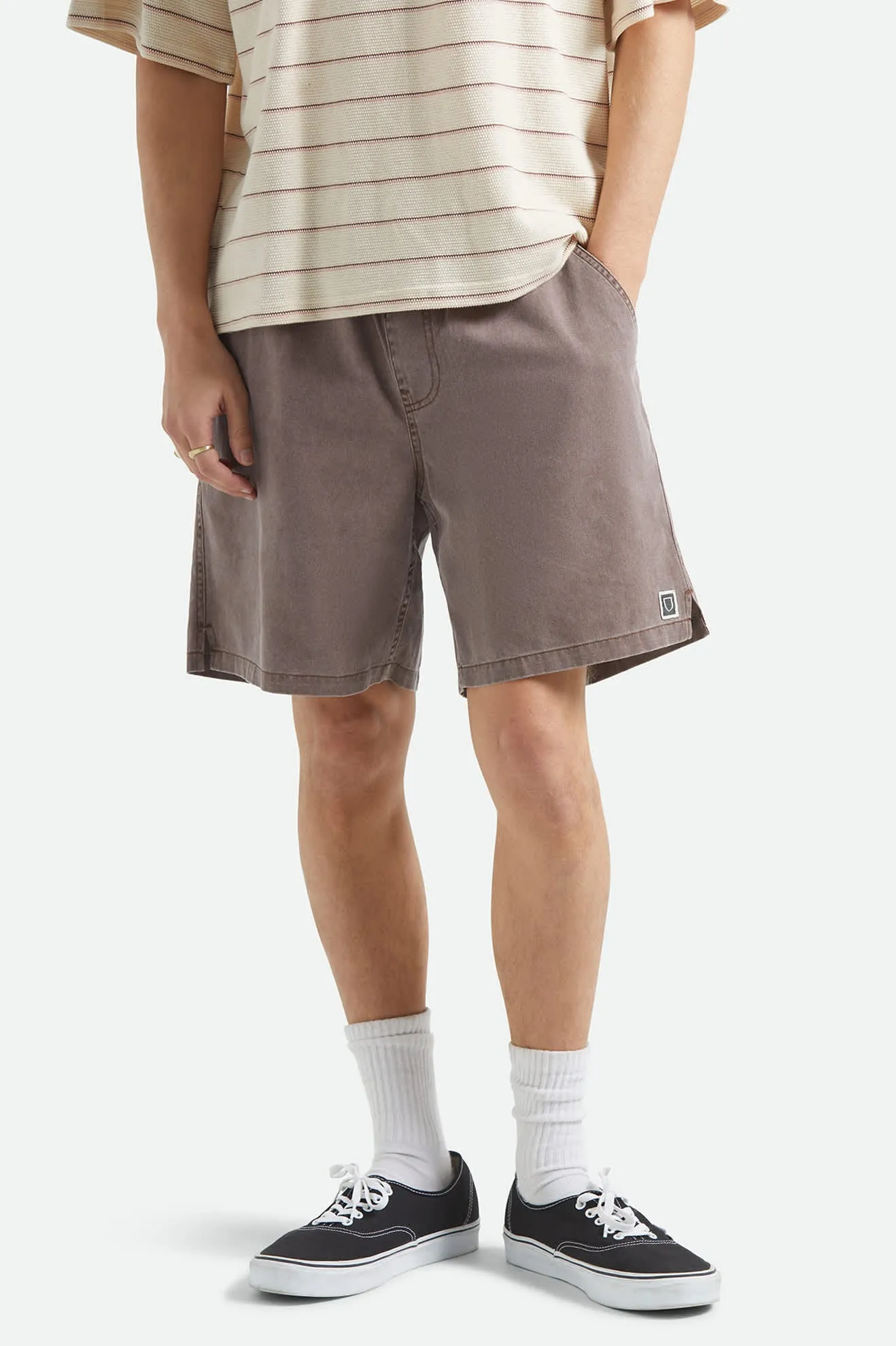 Everyday Vintage Wash Short - Chocolate sold by Brixton product image thumbnail 2